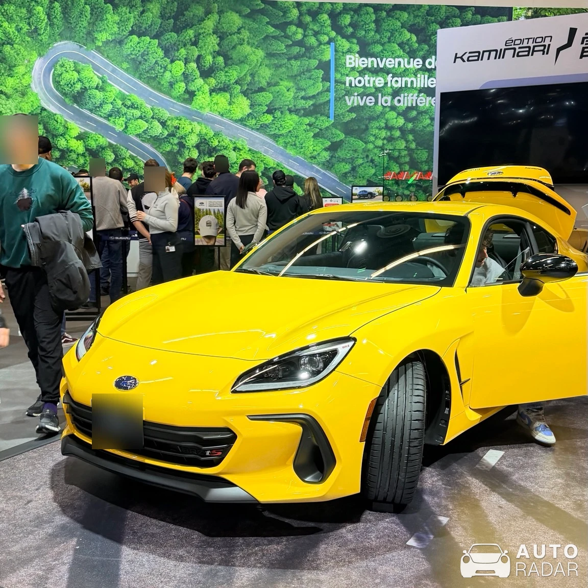 Subaru BRZ STI spotted in Montréal