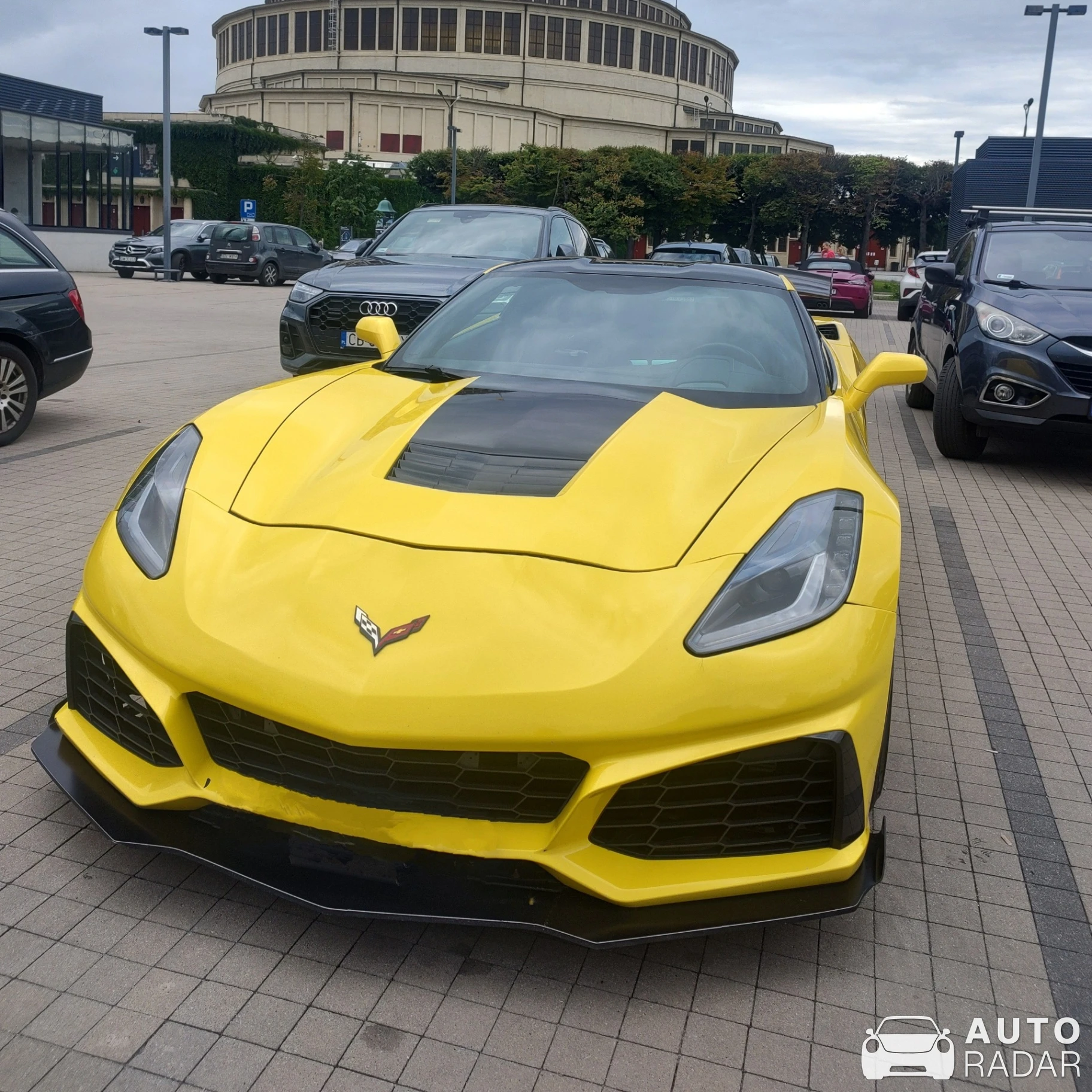 Chevrolet Corvette C7 spotted in Wrocław, Poland
