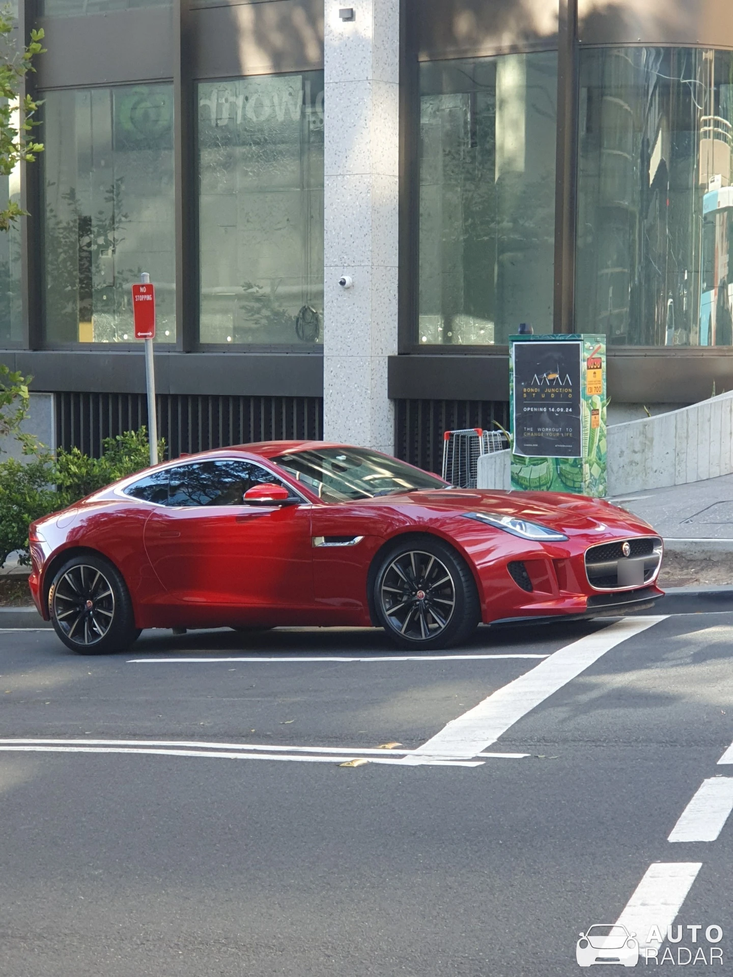 Jaguar F-Type S Convertible spotted in Woollahra, Australien