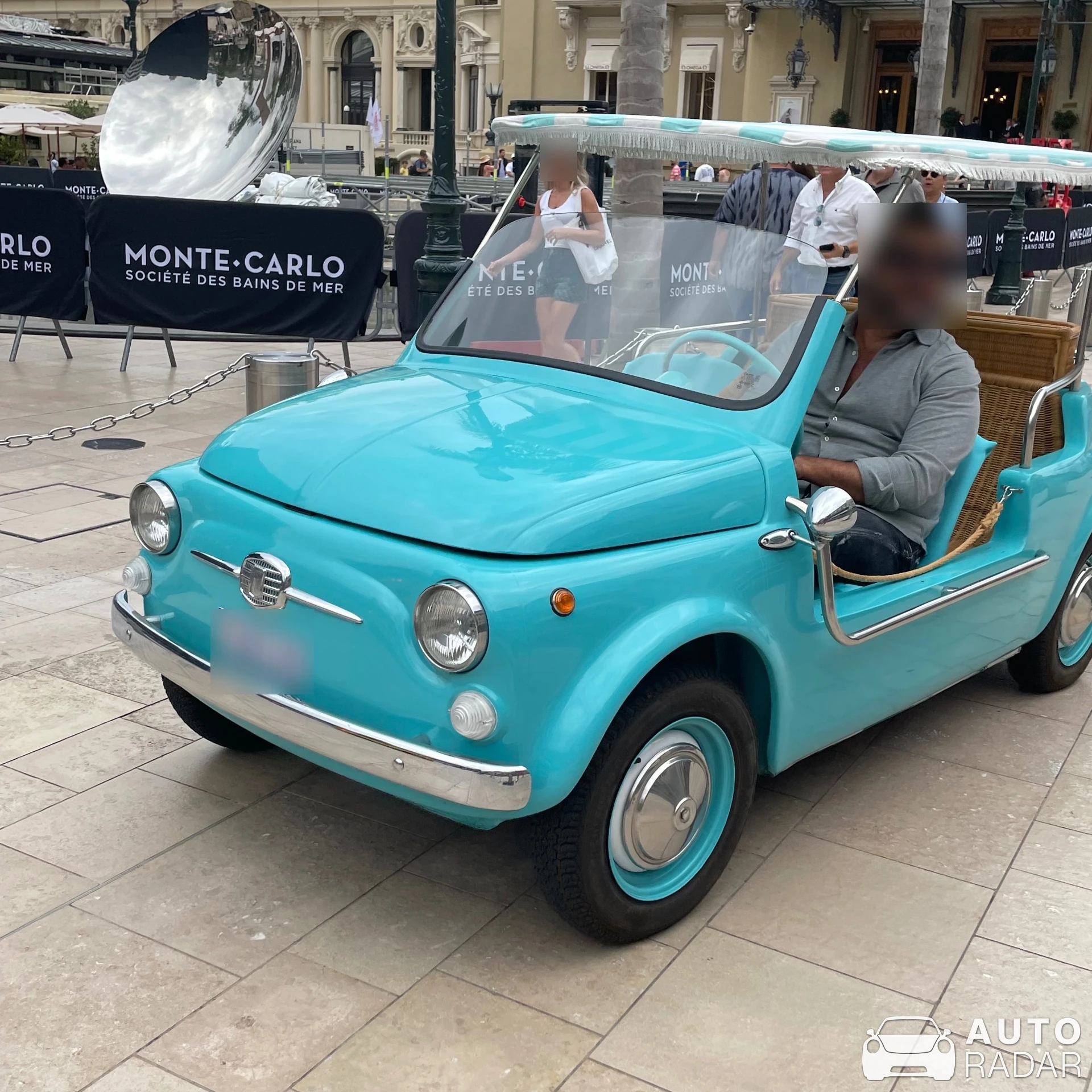 Fiat 500 Jolly spotted in Monaco, Monaco