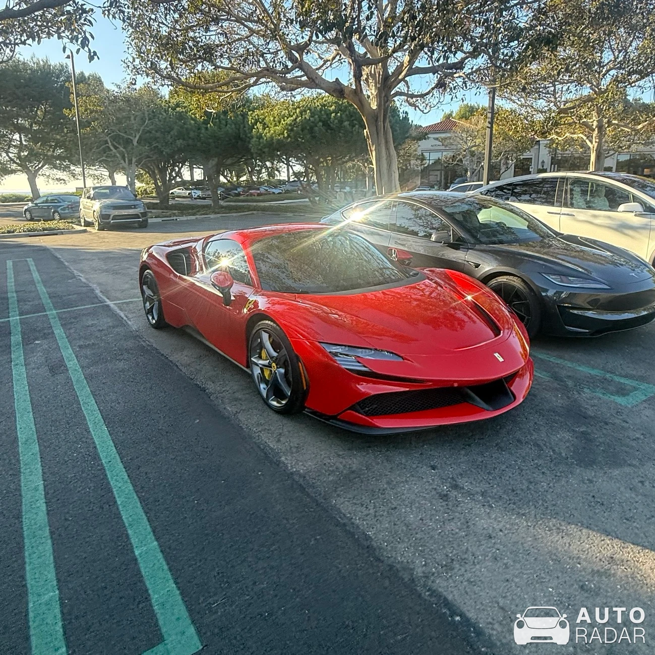 Ferrari SF90 Stradale spotted in Newport Beach, United States