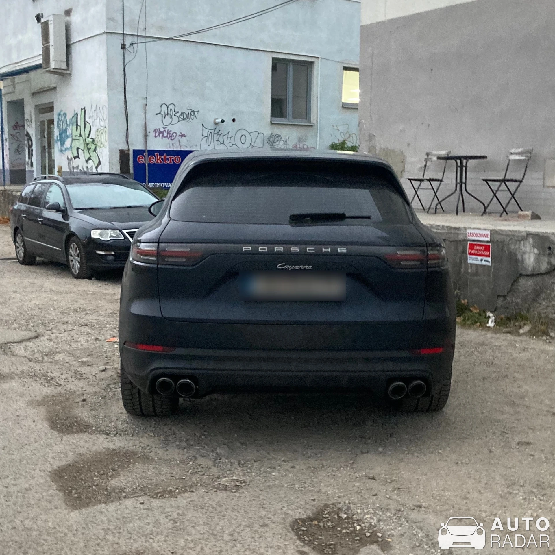Porsche Cayenne spotted in Žiar nad Hronom, Slovensko