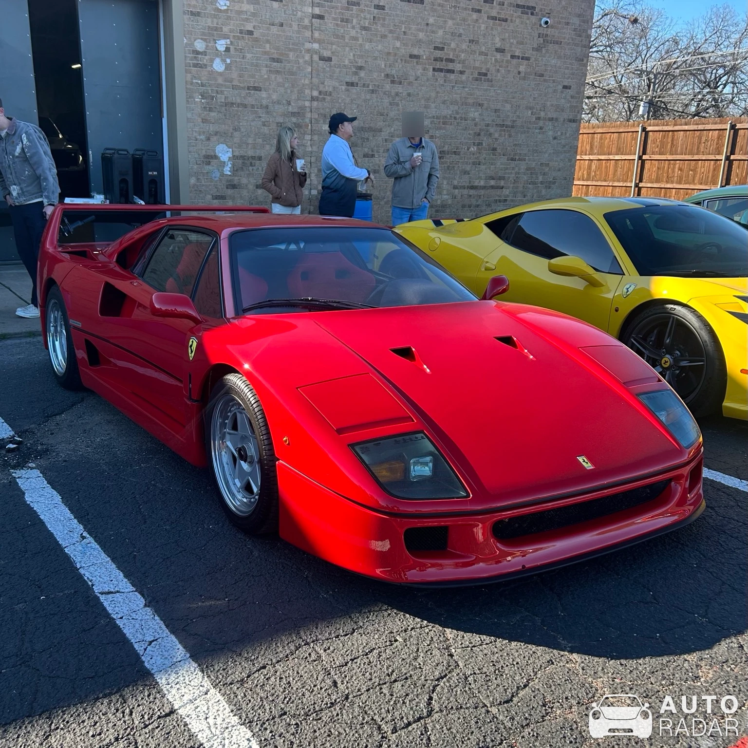 Ferrari F40 spotted in Benbrook, United States