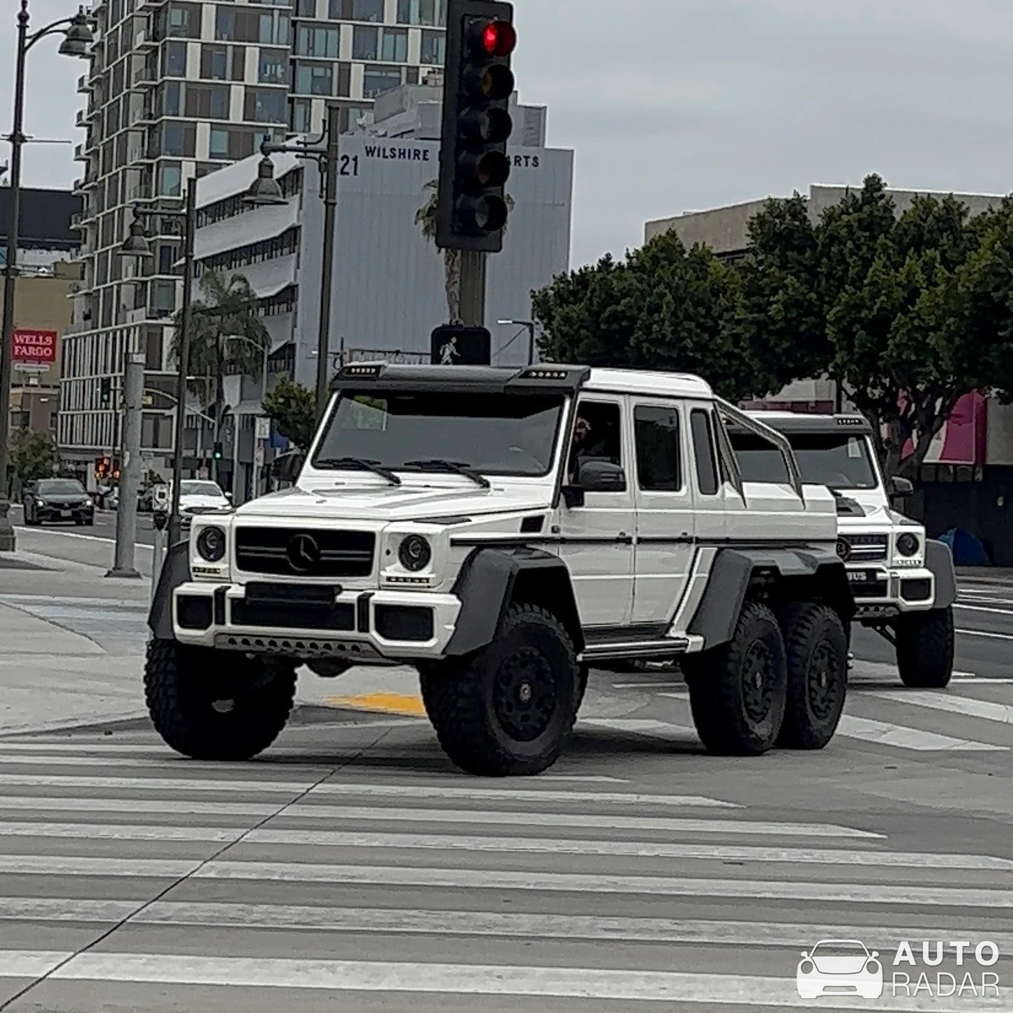 Mercedes-Benz G 63 AMG 6x6 spotted in Los Angeles