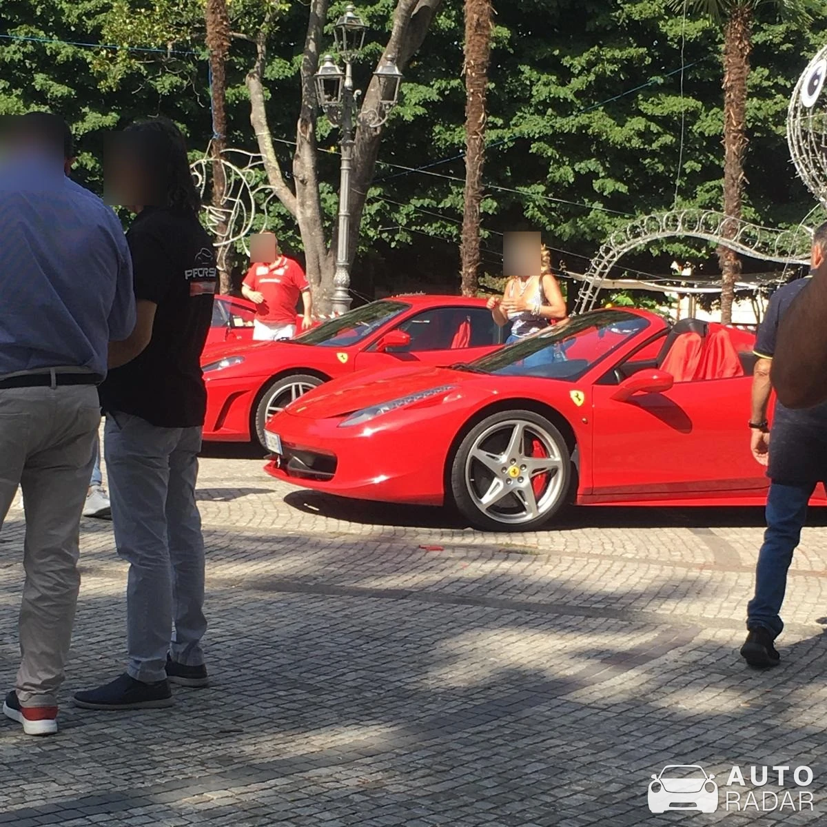 Ferrari 458 Italia Novitec Rosso spotted in Taurianova