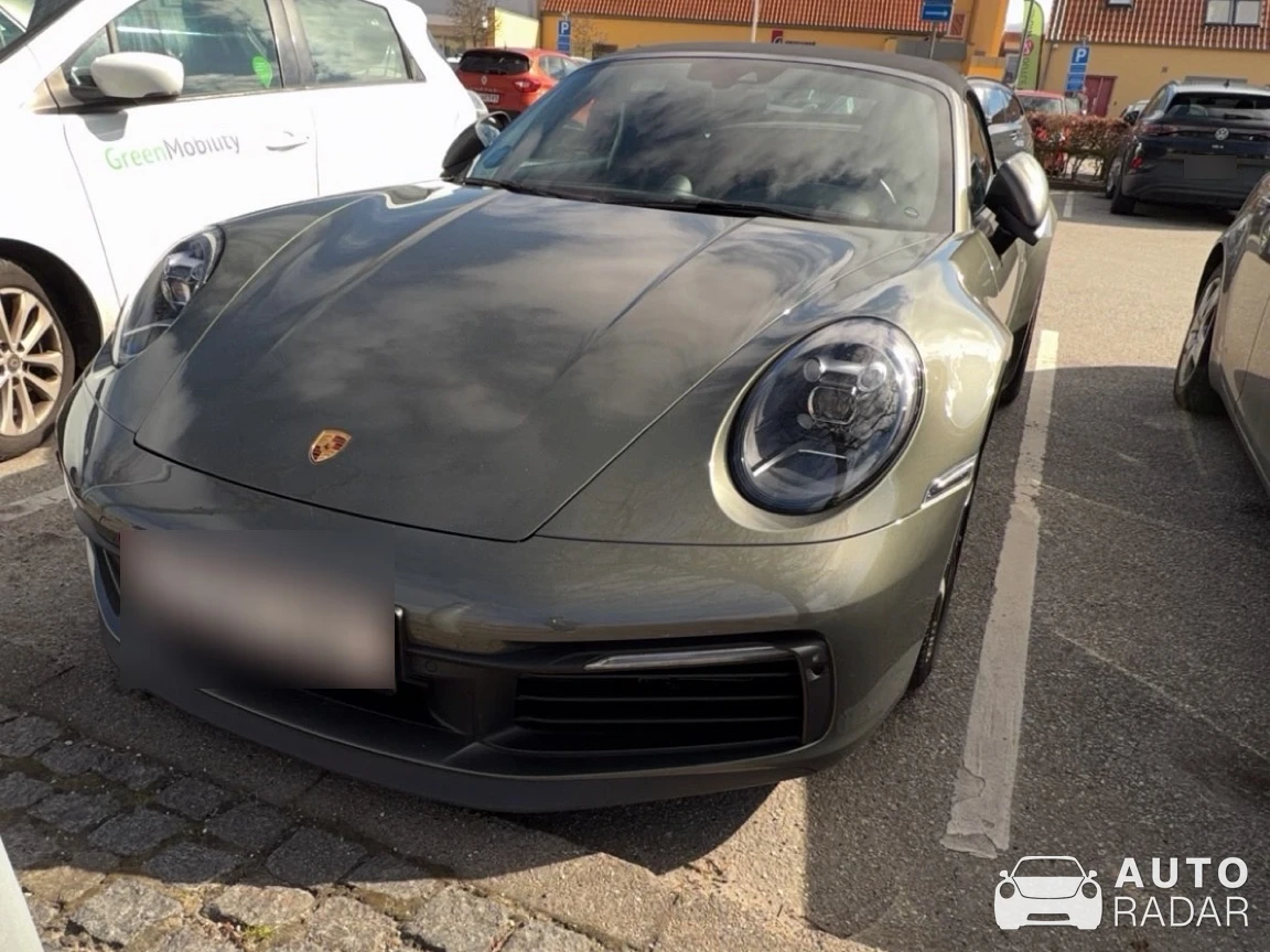 Porsche 992 Carrera Cabriolet MkI spotted in Skagen