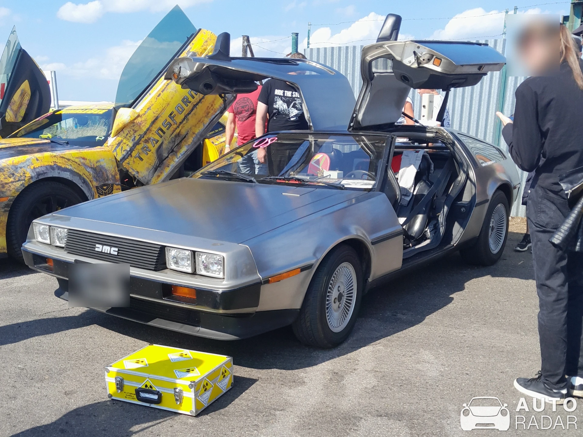 DeLorean DMC-12 spotted in Havlíčkův Brod, Česko