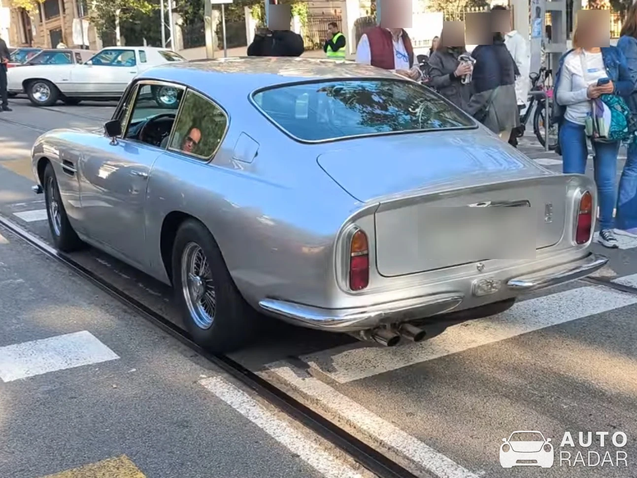 Aston Martin DB6 MKI spotted in Barcelona, Spain