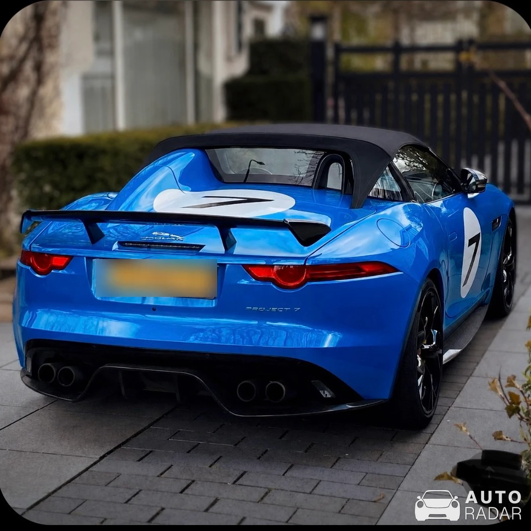 Jaguar F-Type Project 7 spotted in Amstelveen