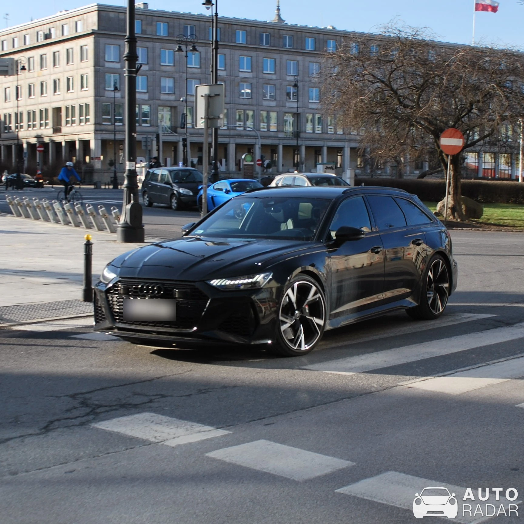 Audi RS6 Avant C8 spotted in Warszawa, Poland