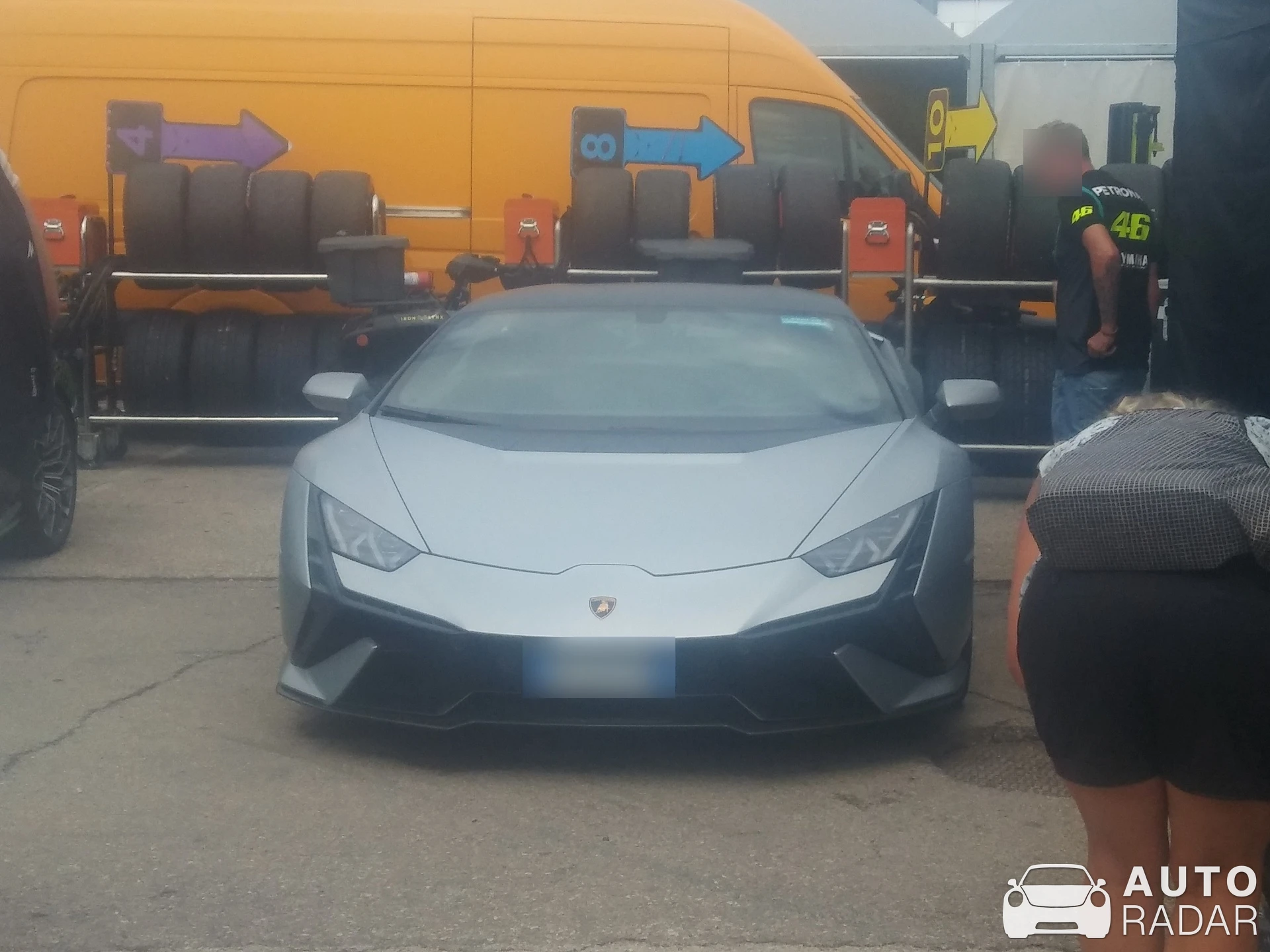 Lamborghini Huracán LP640-2 Tecnica spotted in Cheste, Spain