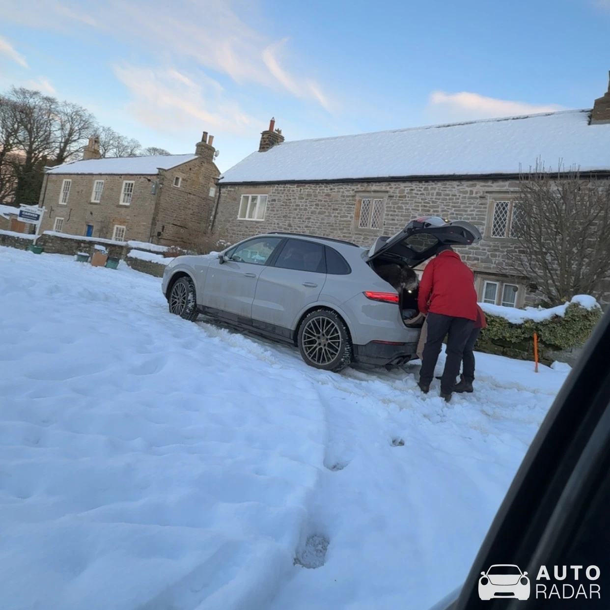 Porsche Cayenne S spotted in North Yorkshire, United Kingdom