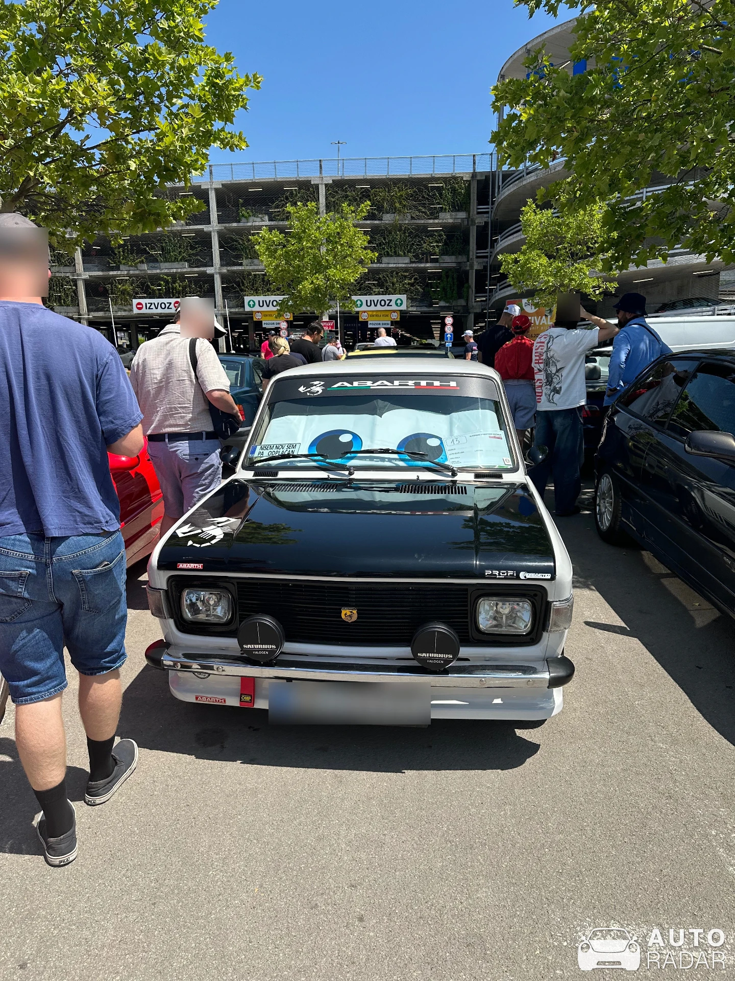Fiat 128 Abarth spotted