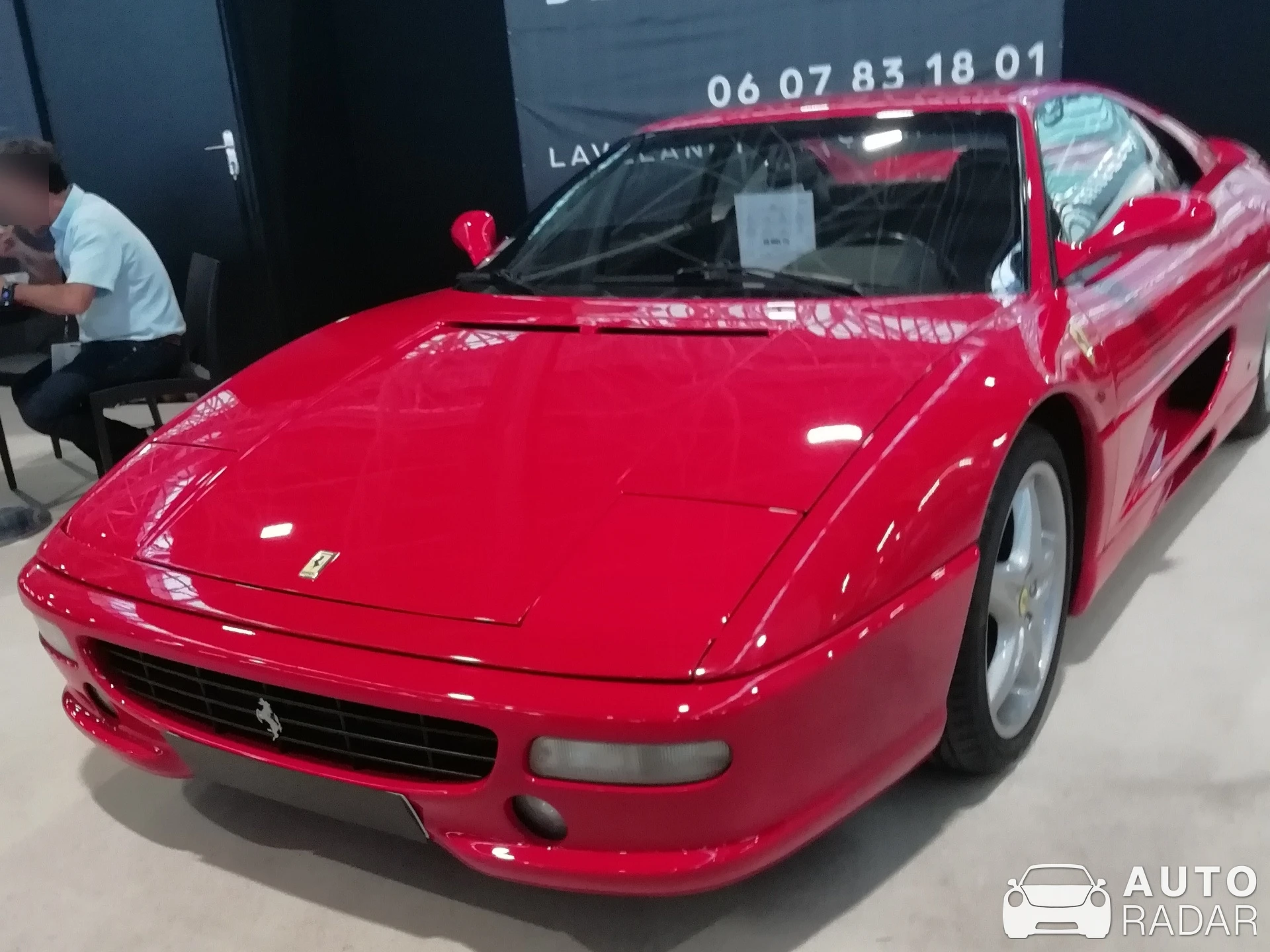 Ferrari F355 Berlinetta spotted in Aussonne, France