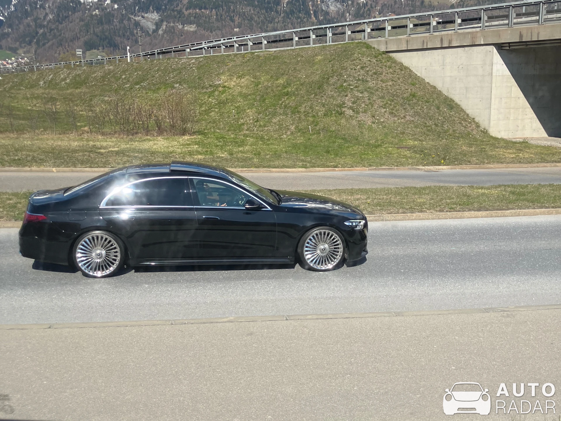 Mercedes-Benz W223 Hofele Design spotted in Landquart