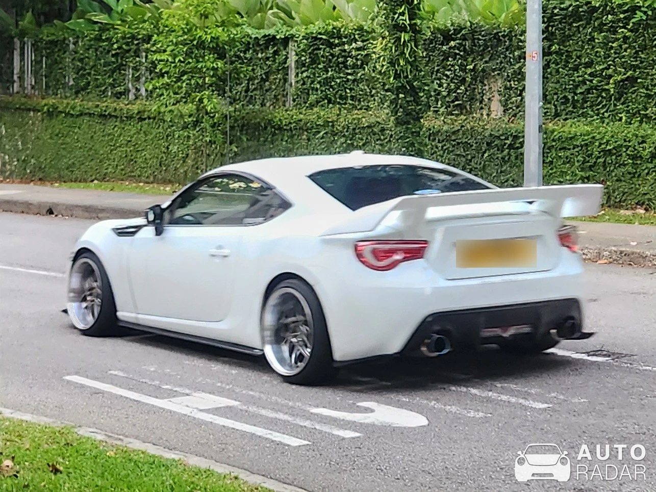 Toyota GT86 Pandem spotted in Singapore