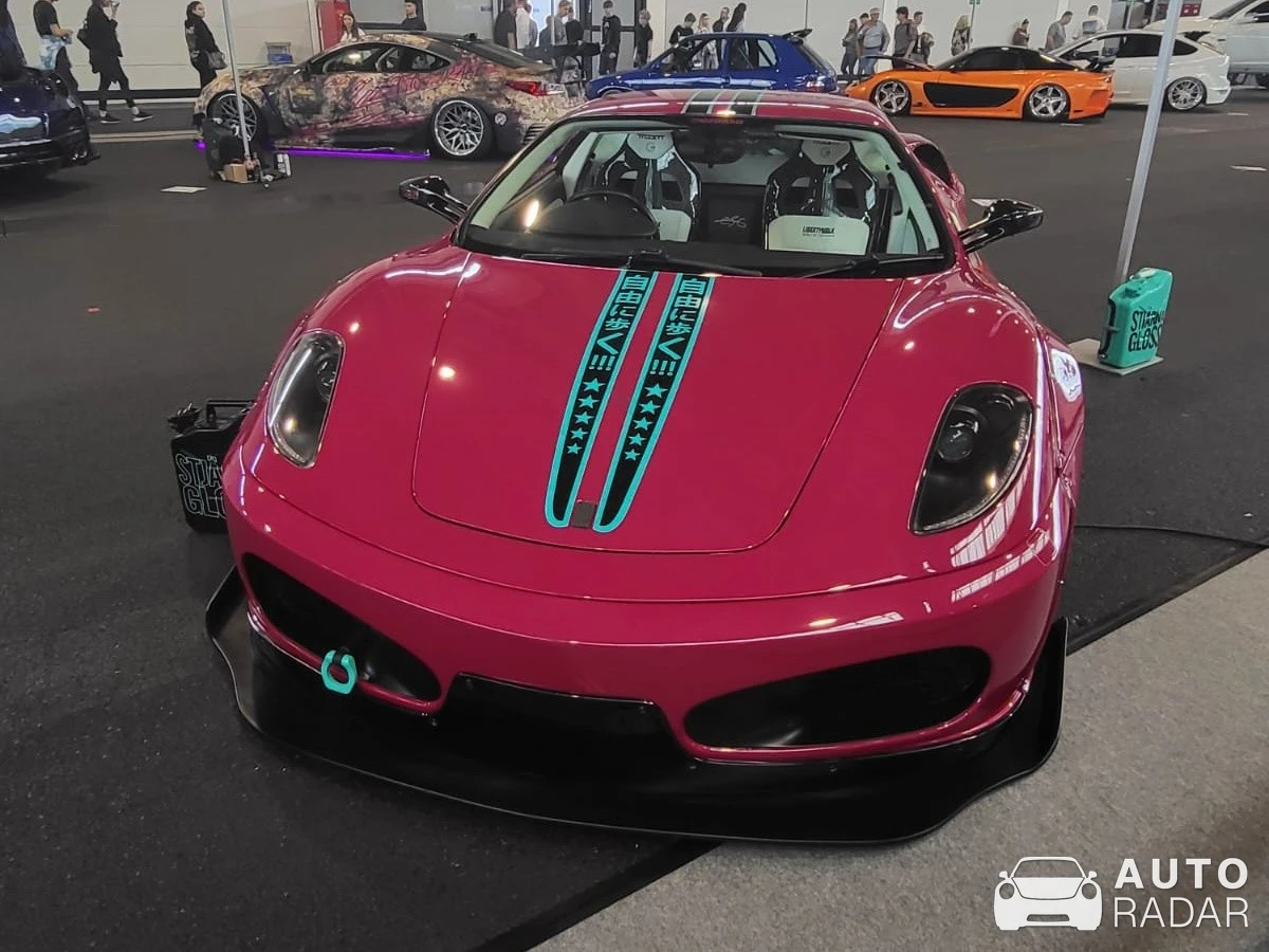 Ferrari F430 Liberty Walk Widebody spotted
