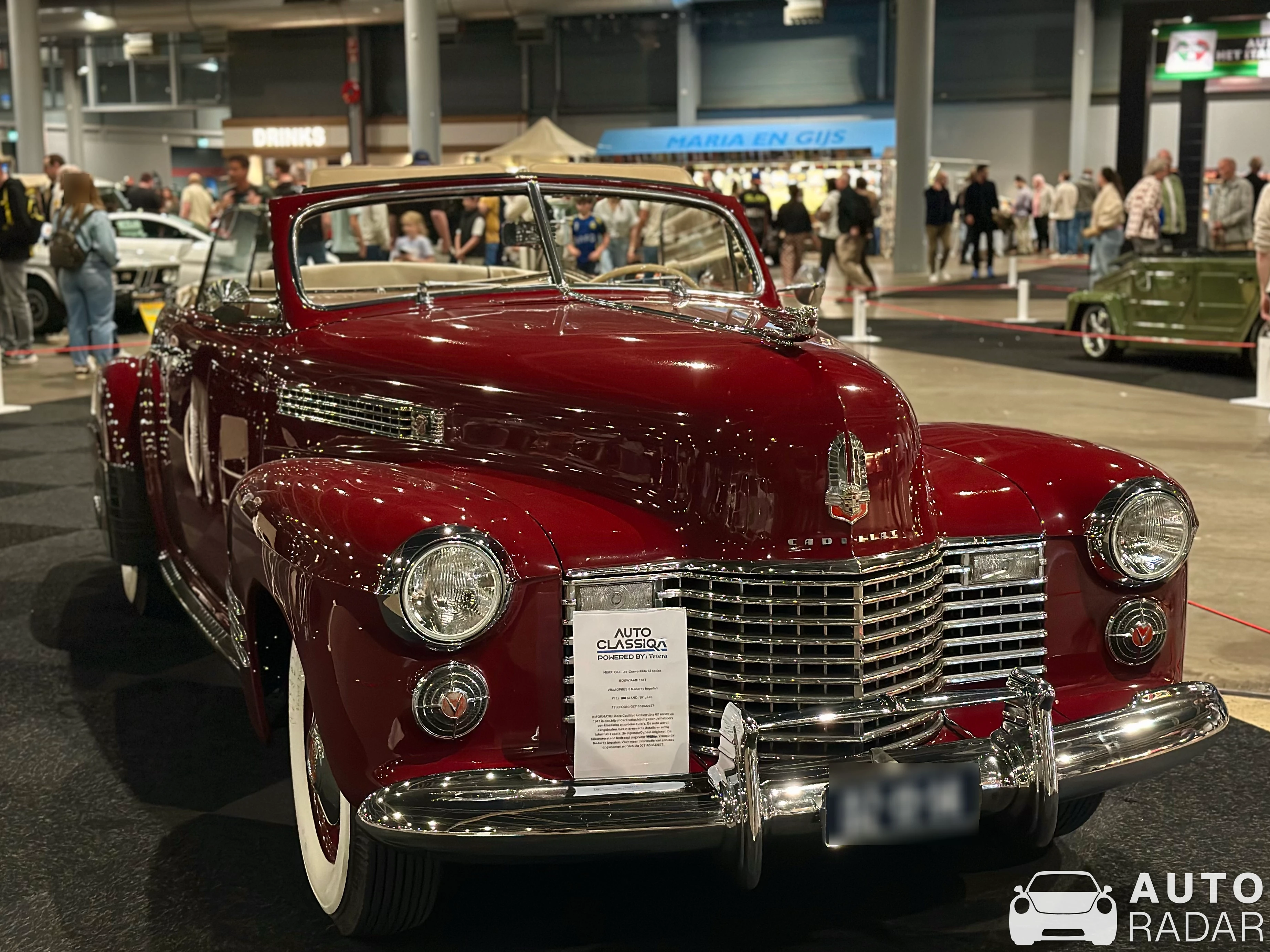 Cadillac Series 62 Convertible spotted in Utrecht