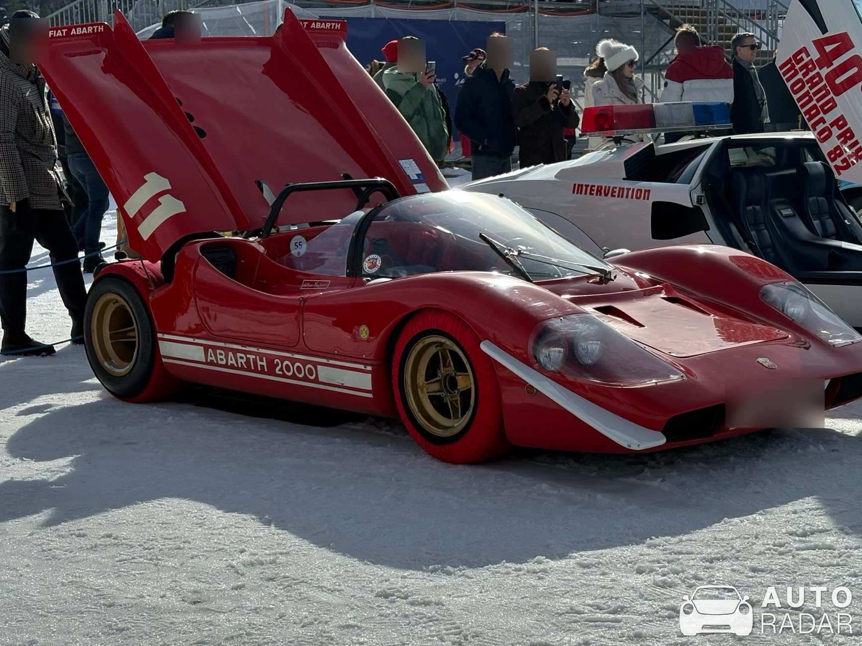 Fiat Abarth Sport 2000 spotted in San Maurizio
