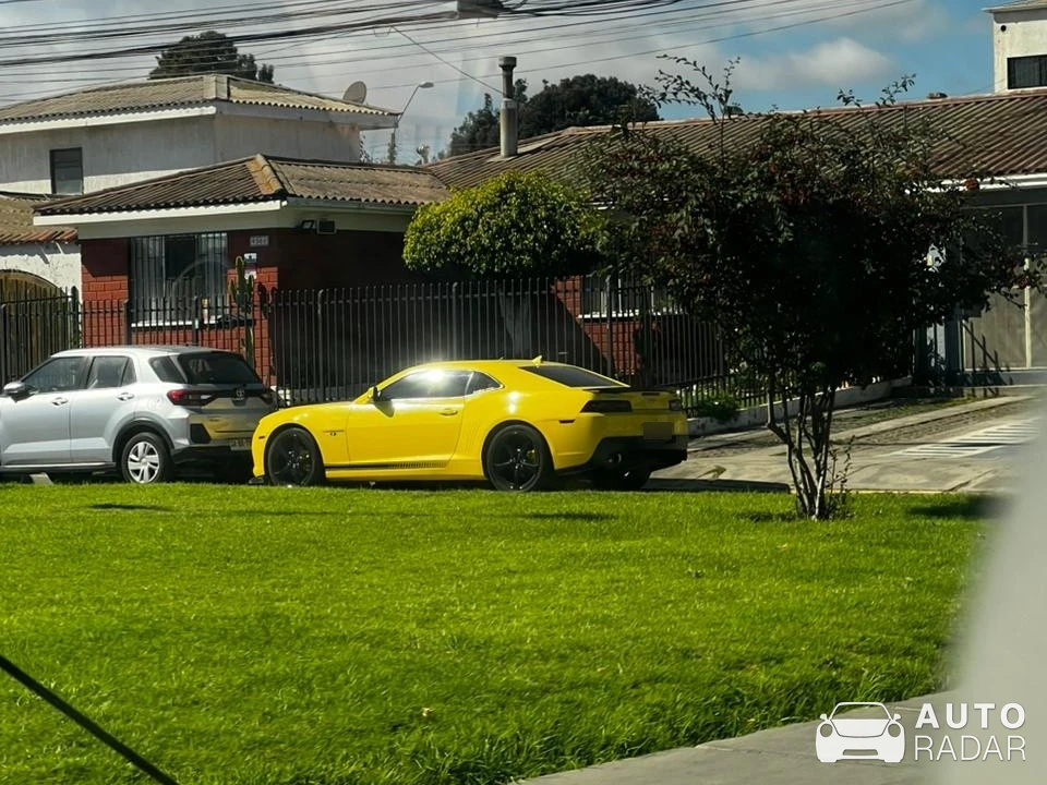 Chevrolet Camaro SS spotted in La Serena