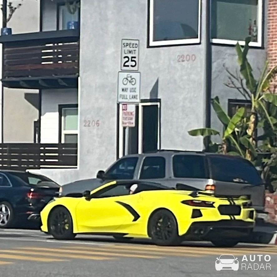 Chevrolet Corvette C8 Stingray spotted in Hermosa Beach, United States