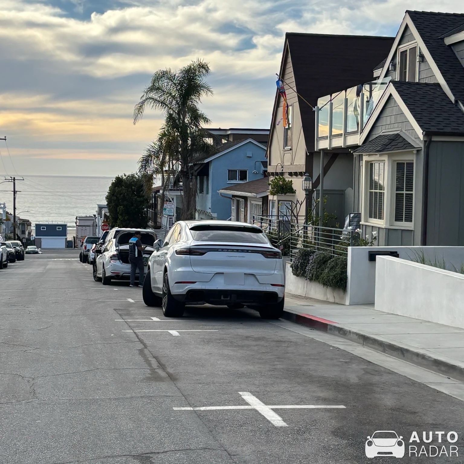Porsche Cayenne Coupé Turbo spotted in Hermosa Beach, United States