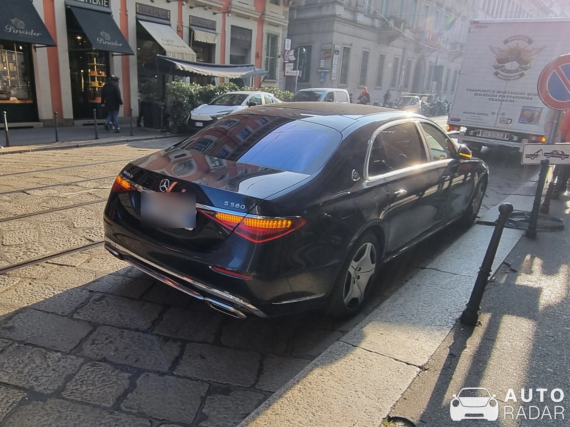 Mercedes-Maybach S 580 4MATIC spotted in Milano, Italy