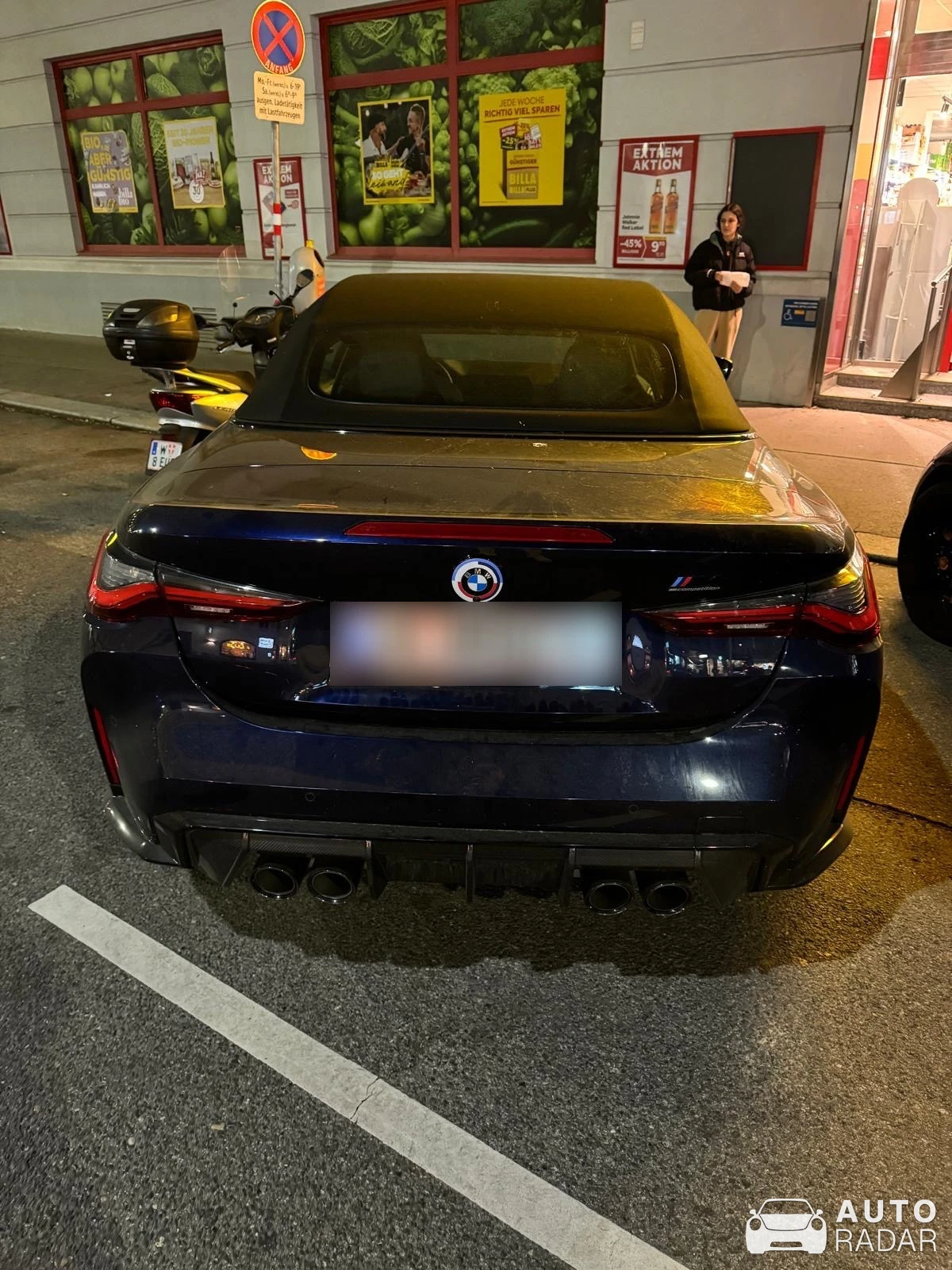 BMW M4 G83 Convertible Competition 2024 spotted in Wien, Austria