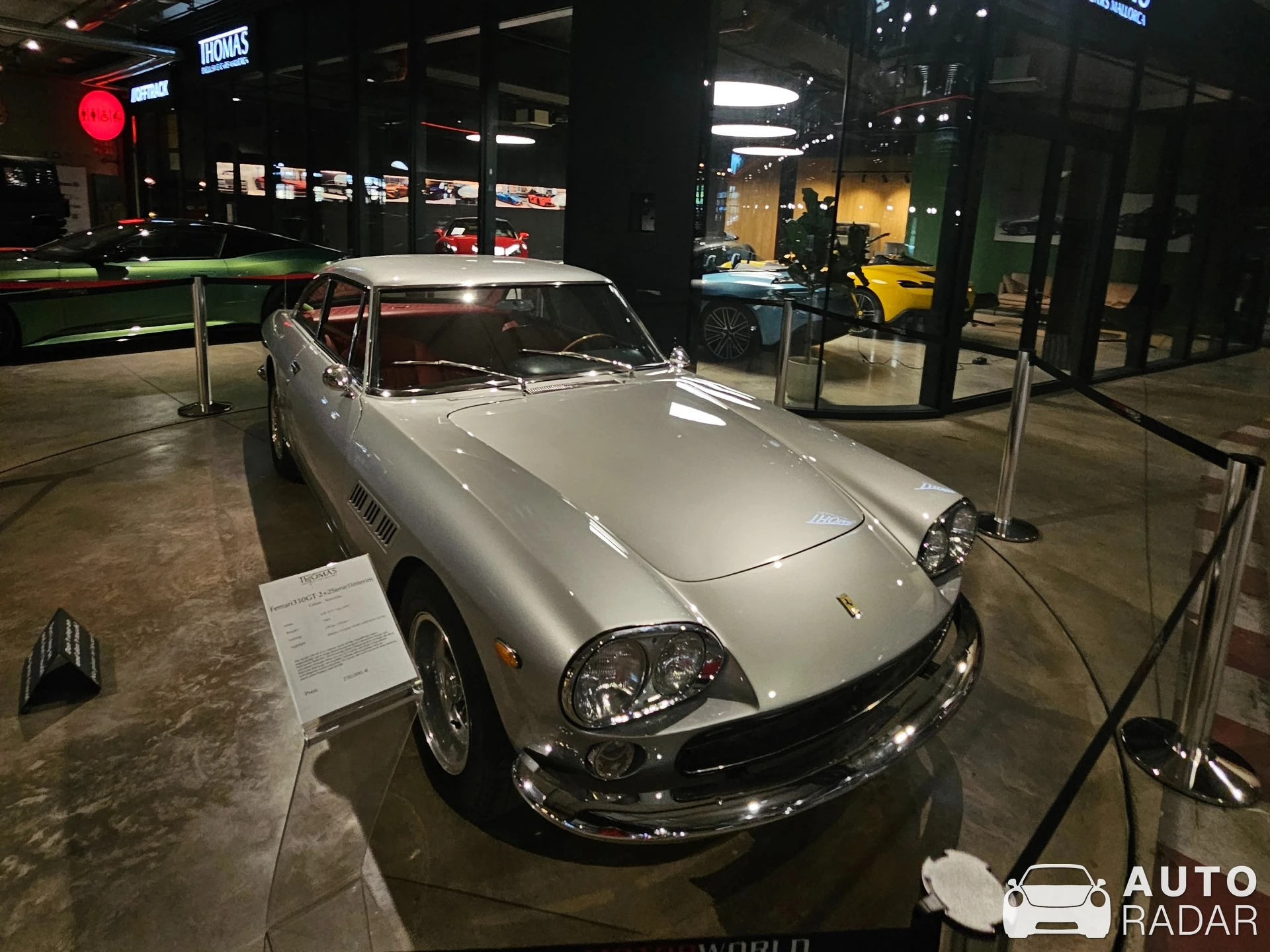 Ferrari 330 GT 2+2 Series I spotted in Palma