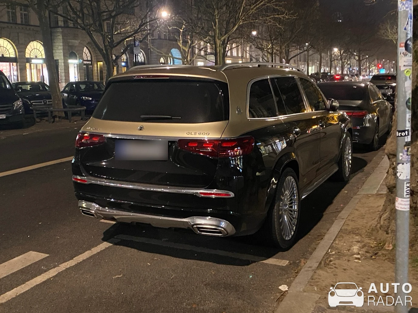 Mercedes-Maybach GLS 600 spotted in Berlin, Deutschland