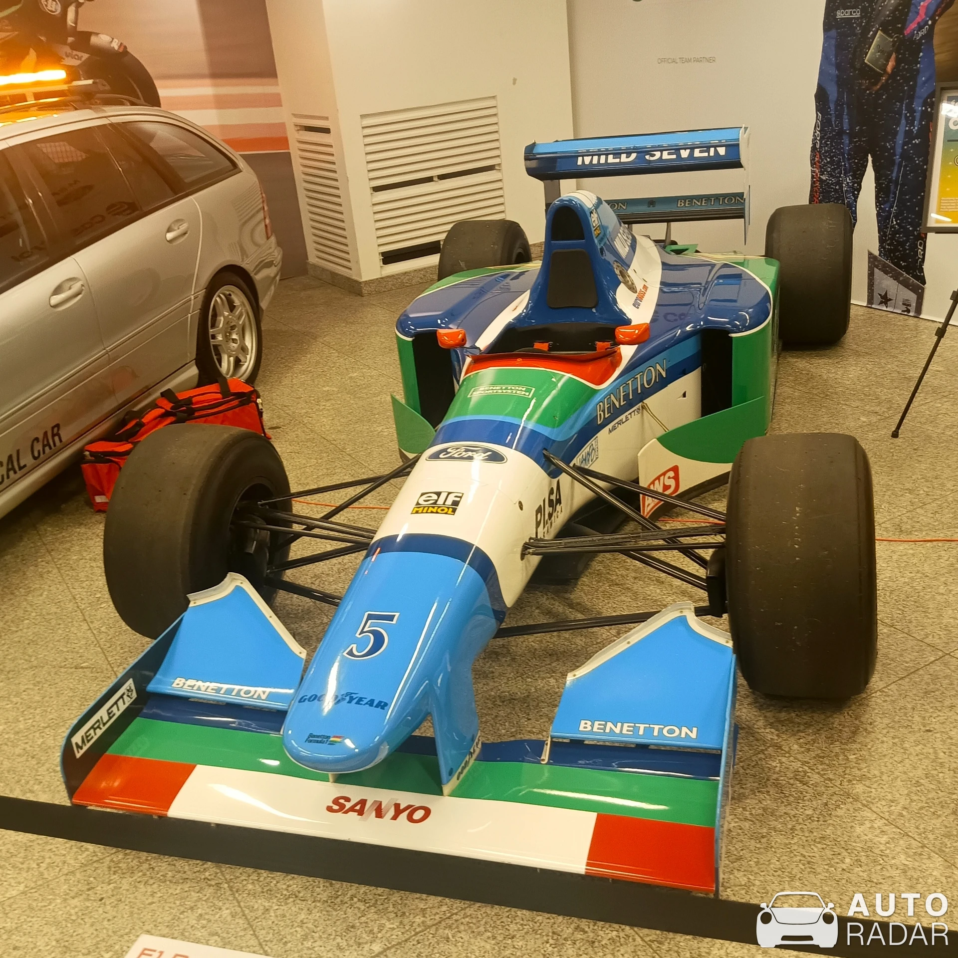 Benetton Ford B194 spotted in Warszawa