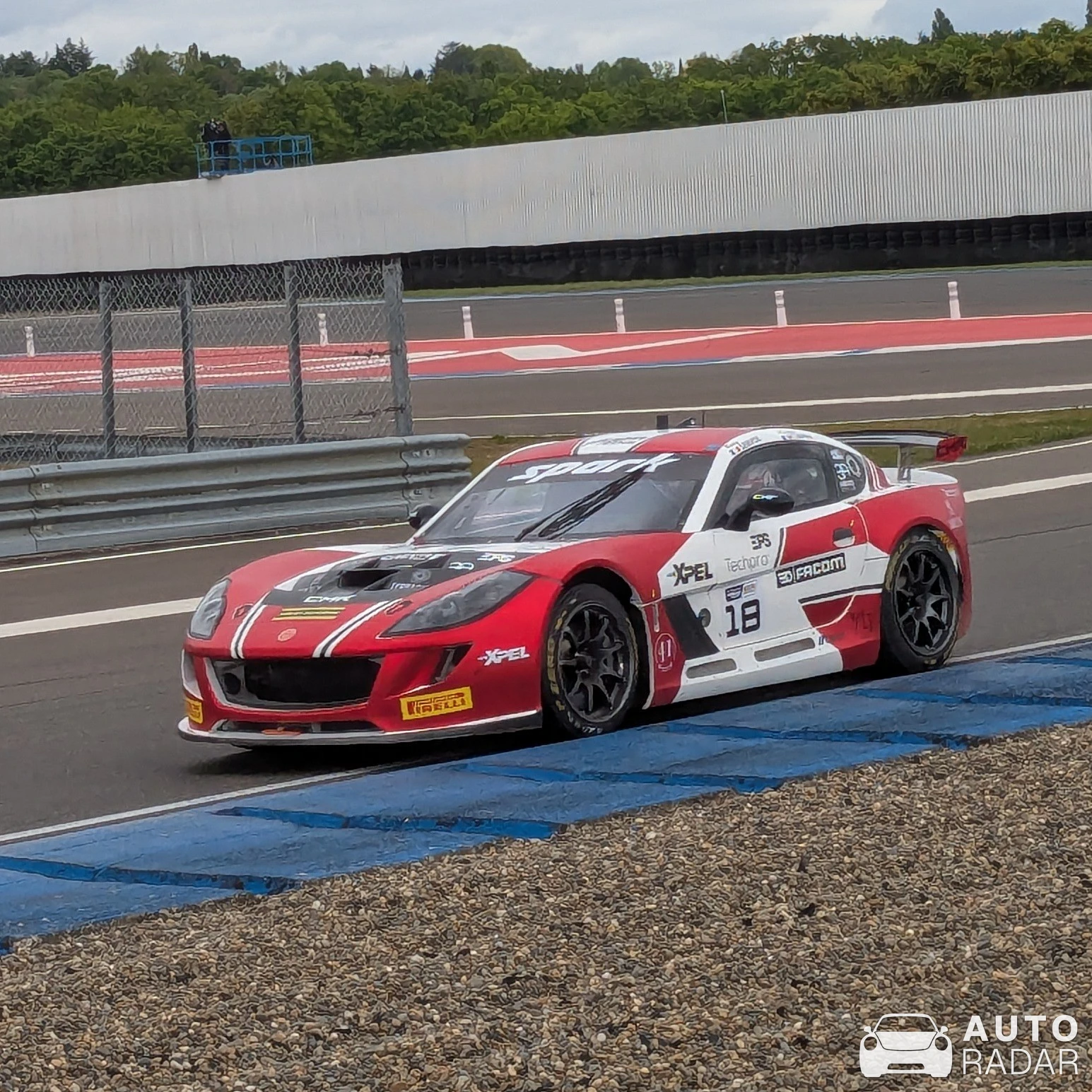 Ginetta G56 GT4 Evo spotted in Nogaro