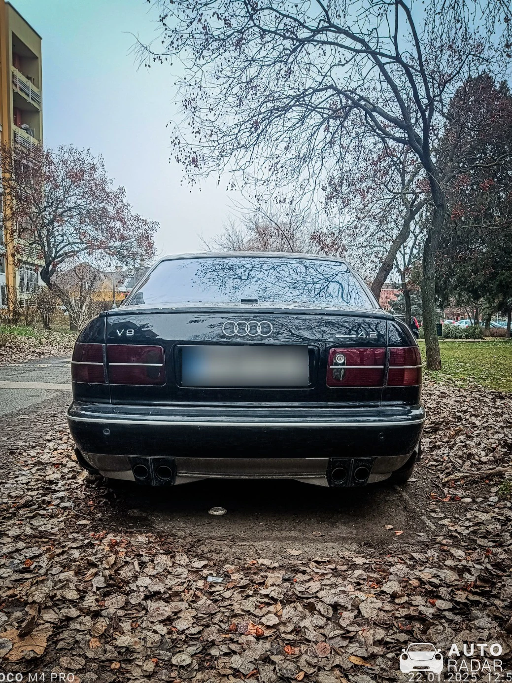 Audi S8 D2 spotted in Budapest, Hungary