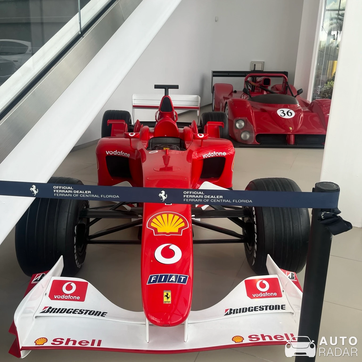 Ferrari F2003-GA spotted in Orlando