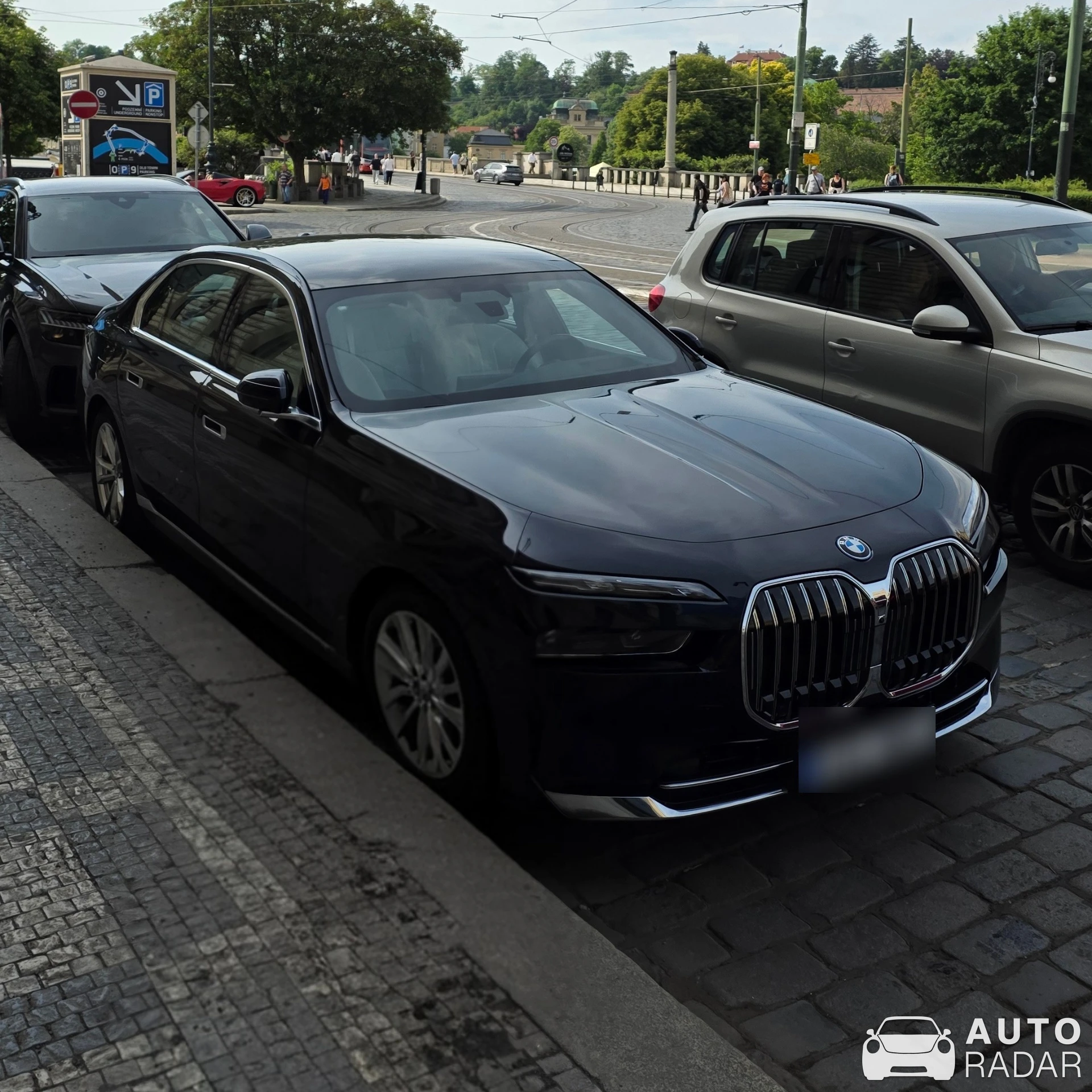 BMW i7 M70 G70 spotted in Praha