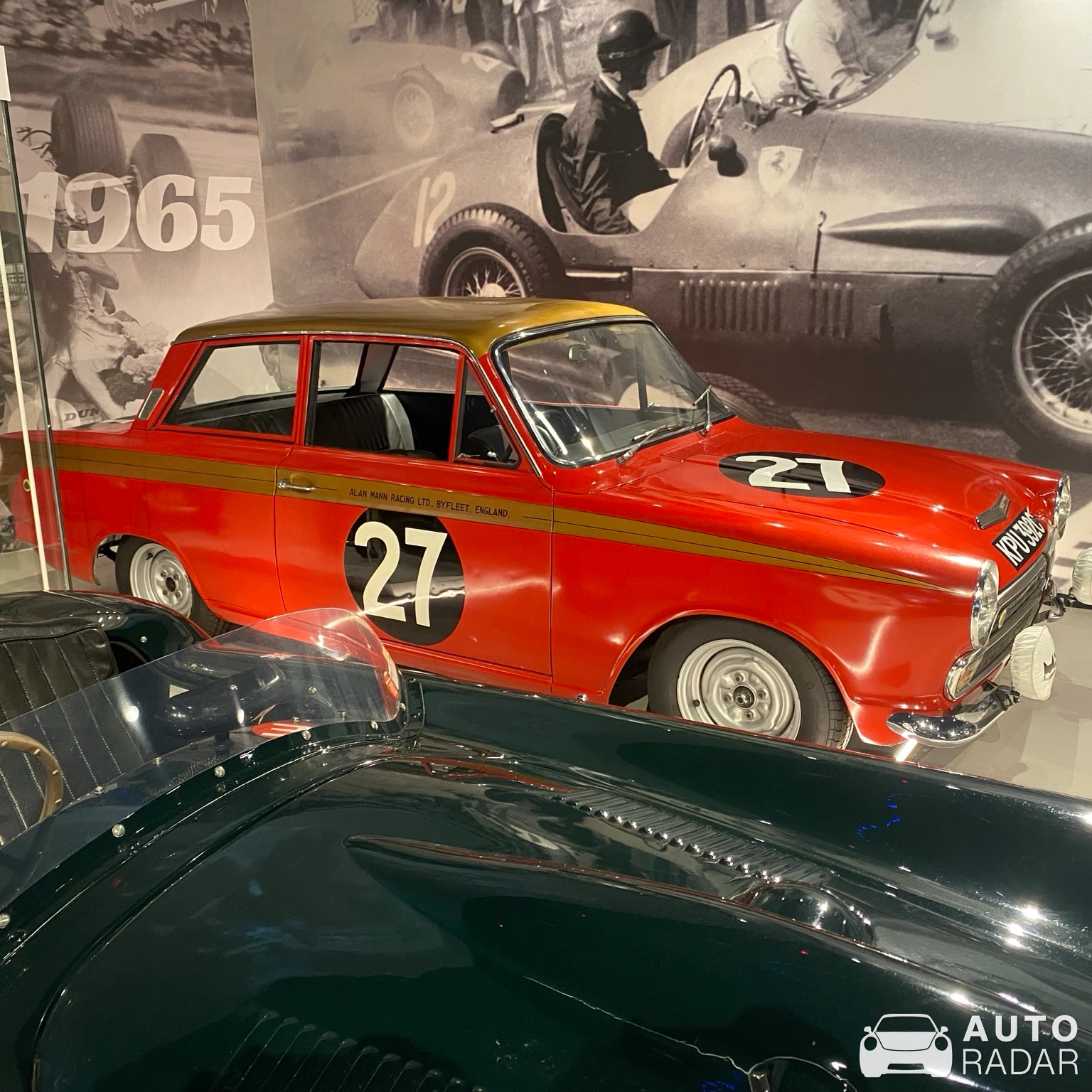 Ford Cortina Lotus Mark I Alan Mann Racing spotted in England, United Kingdom