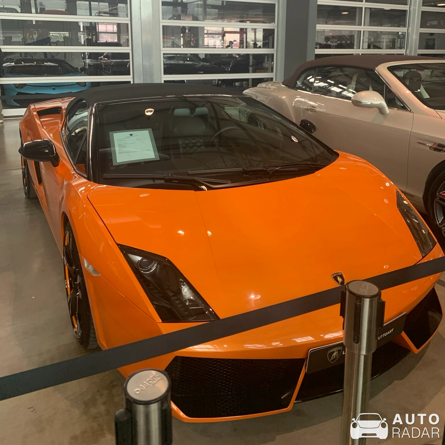 Lamborghini Gallardo LP560-4 Spyder spotted in Böblingen, Deutschland