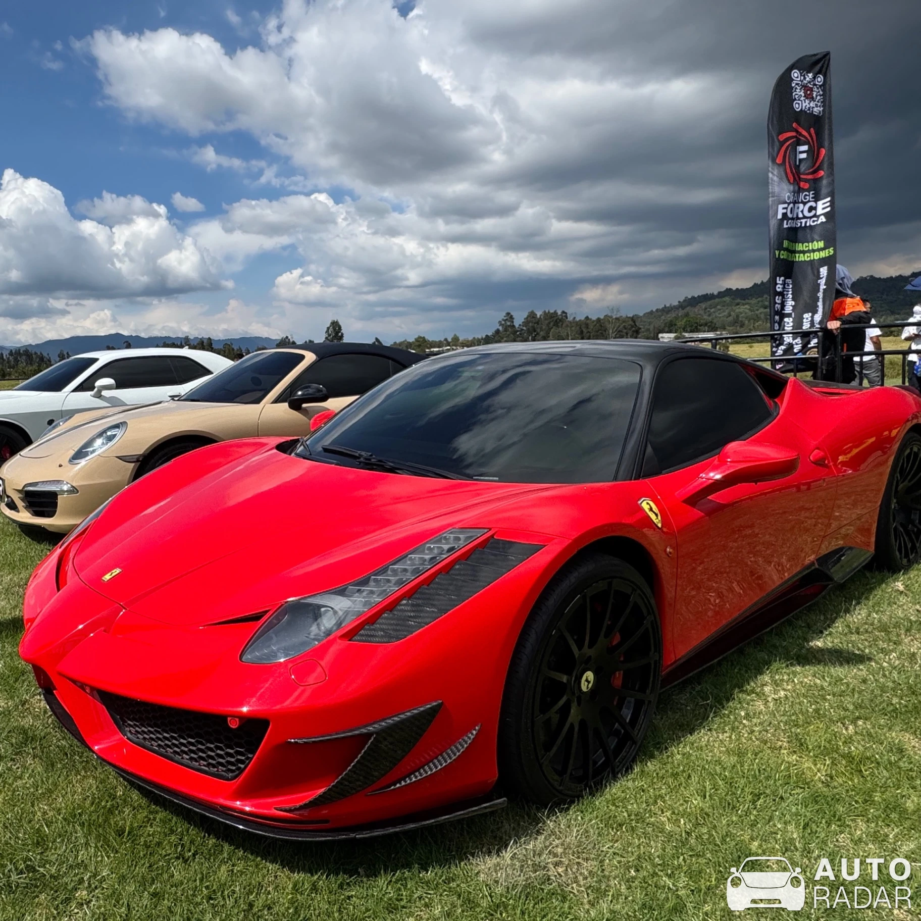 Ferrari 458 Spider Mansory Siracusa spotted