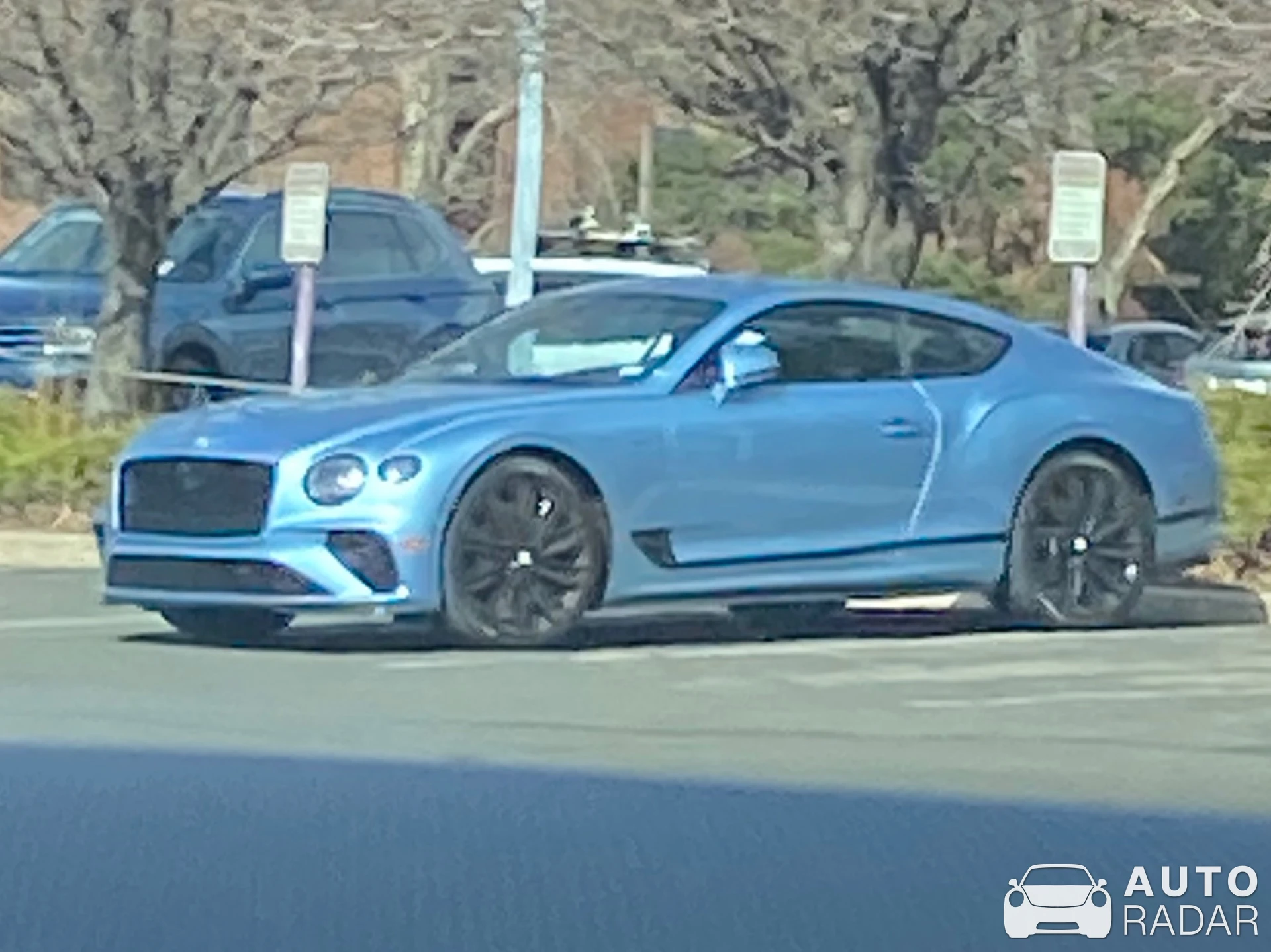 Bentley Continental GT Black Speed spotted in Denver