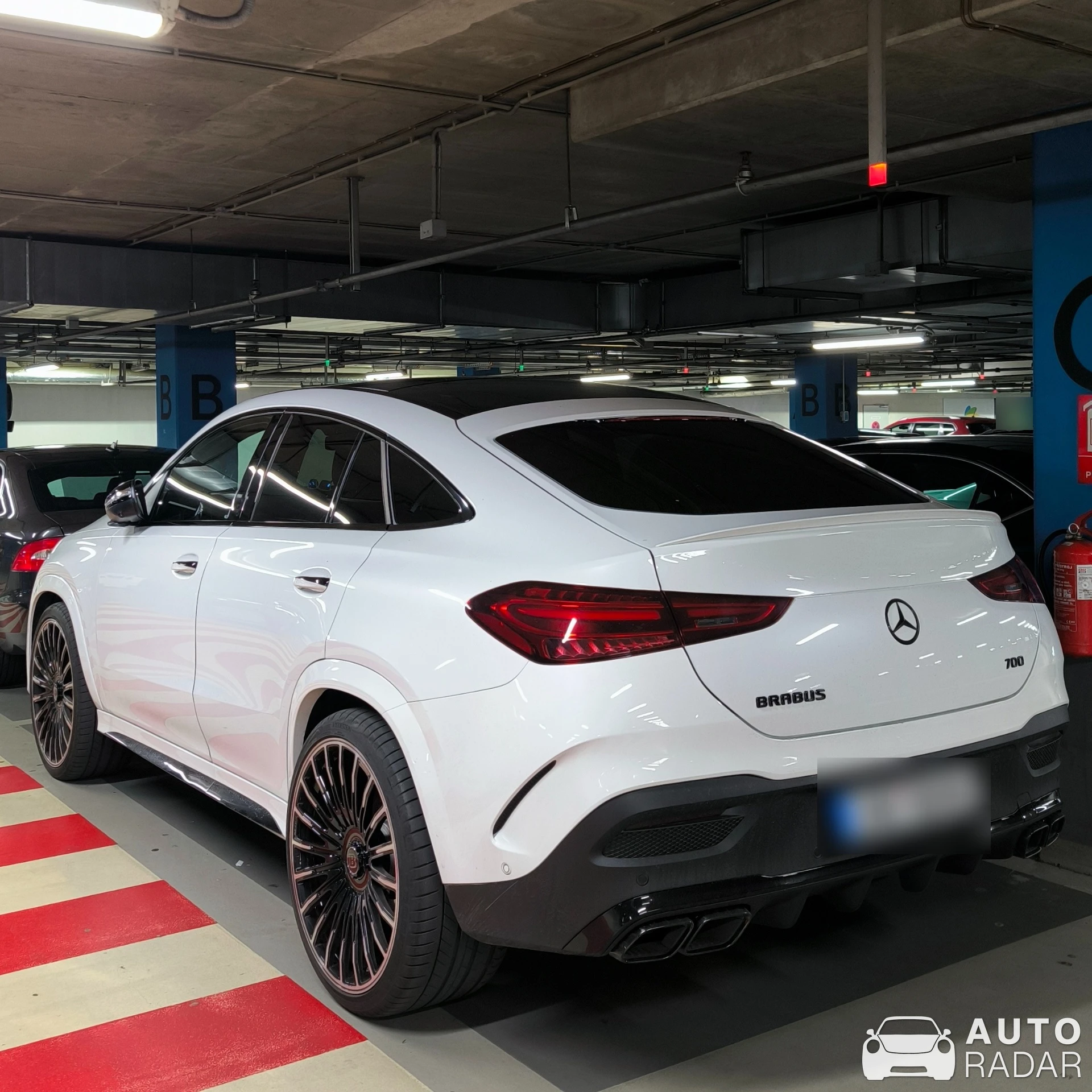 Mercedes-AMG Brabus GLE 63 S Coupé C167 spotted in Ostrava, Czech Republic