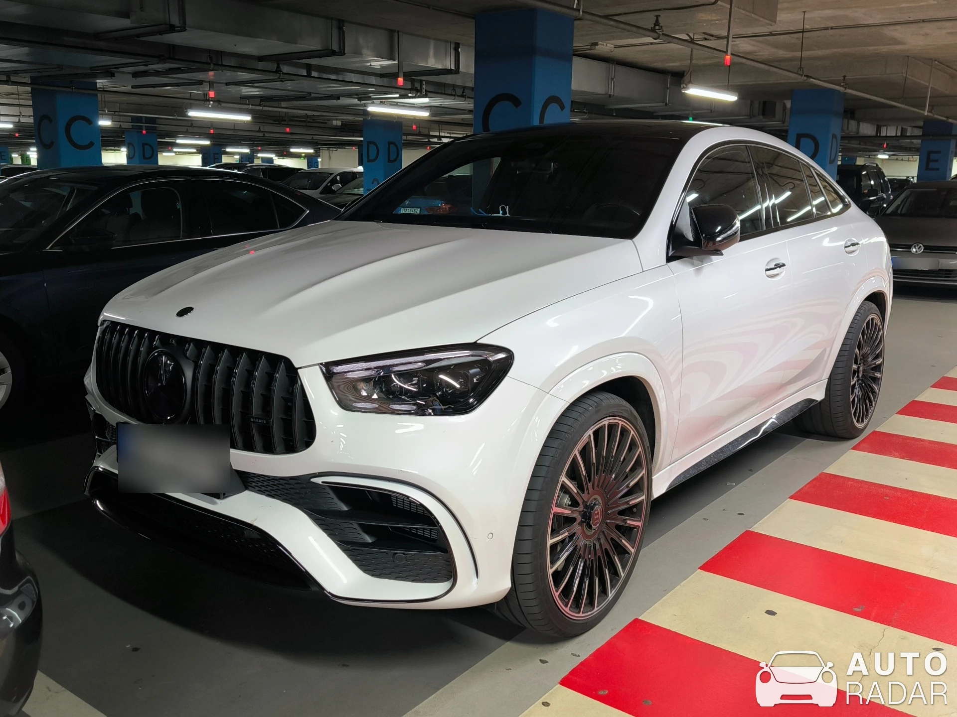 Mercedes-AMG Brabus GLE 63 S Coupé C167 spotted in Ostrava