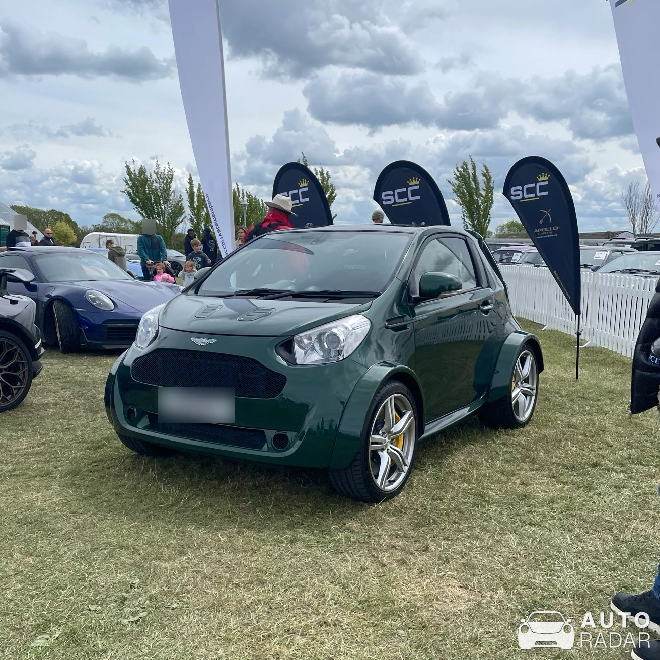 Aston Martin Cygnet spotted