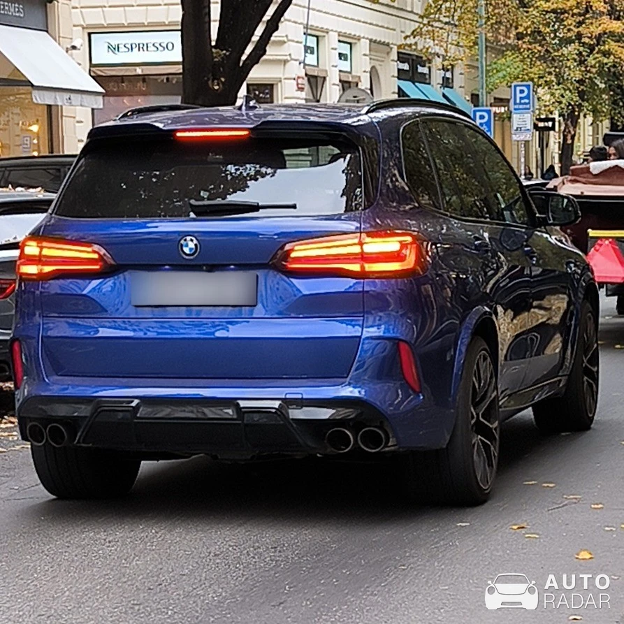 BMW X5 M F95 Competition spotted in Praha 1, Czechia