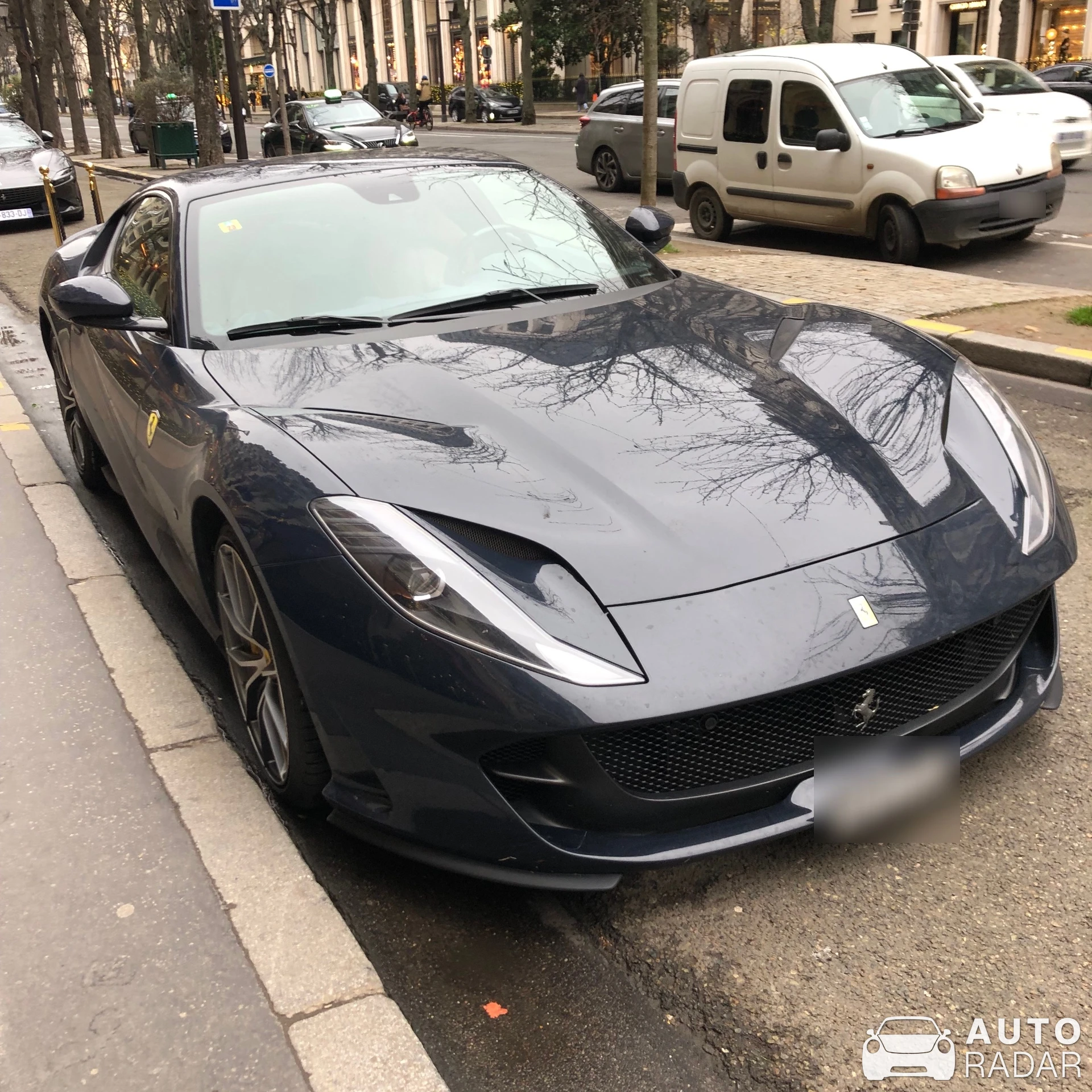 Ferrari 812 Superfast spotted in Paris, France