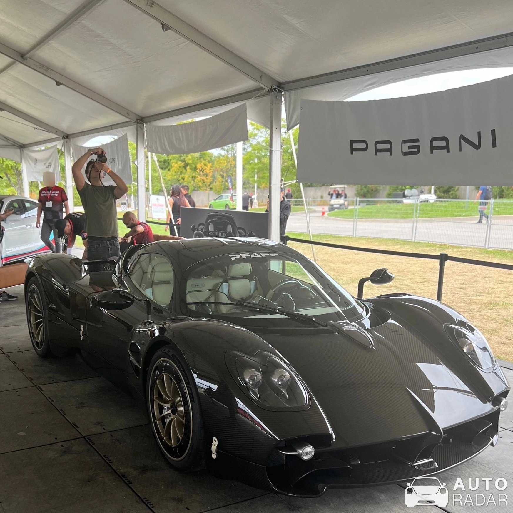 Pagani Utopia spotted in İstanbul, Türkiye