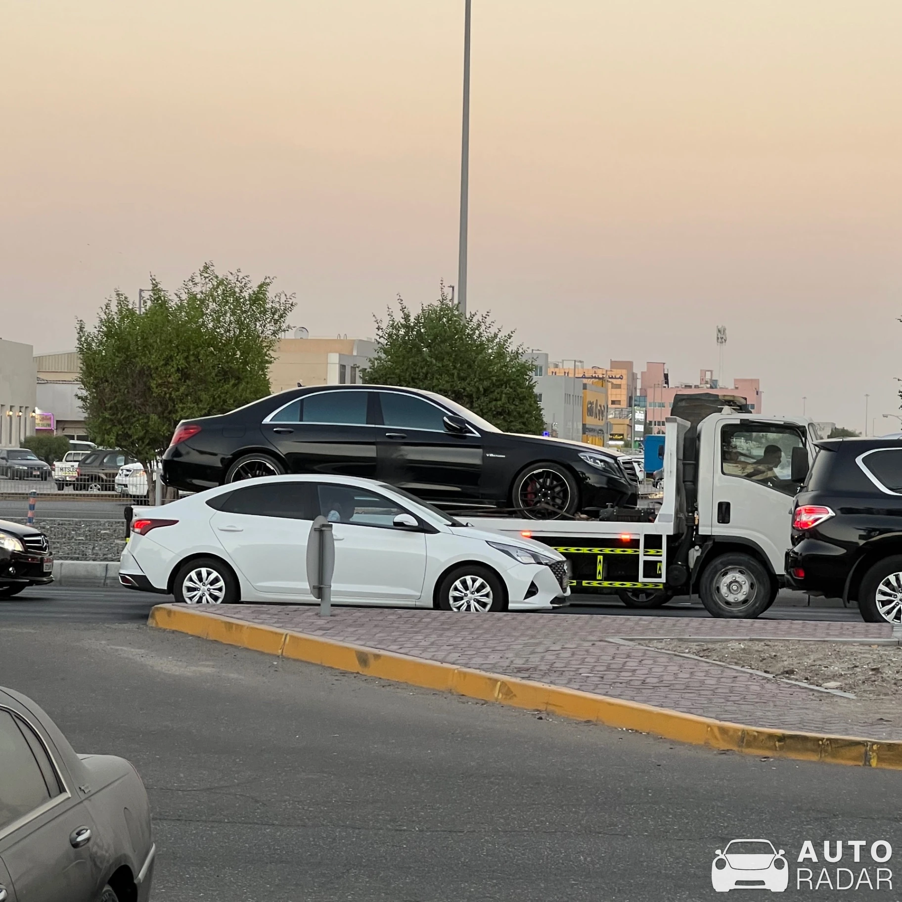 Mercedes-AMG S 63 V222 spotted in Abu Dhabi, United Arab Emirates