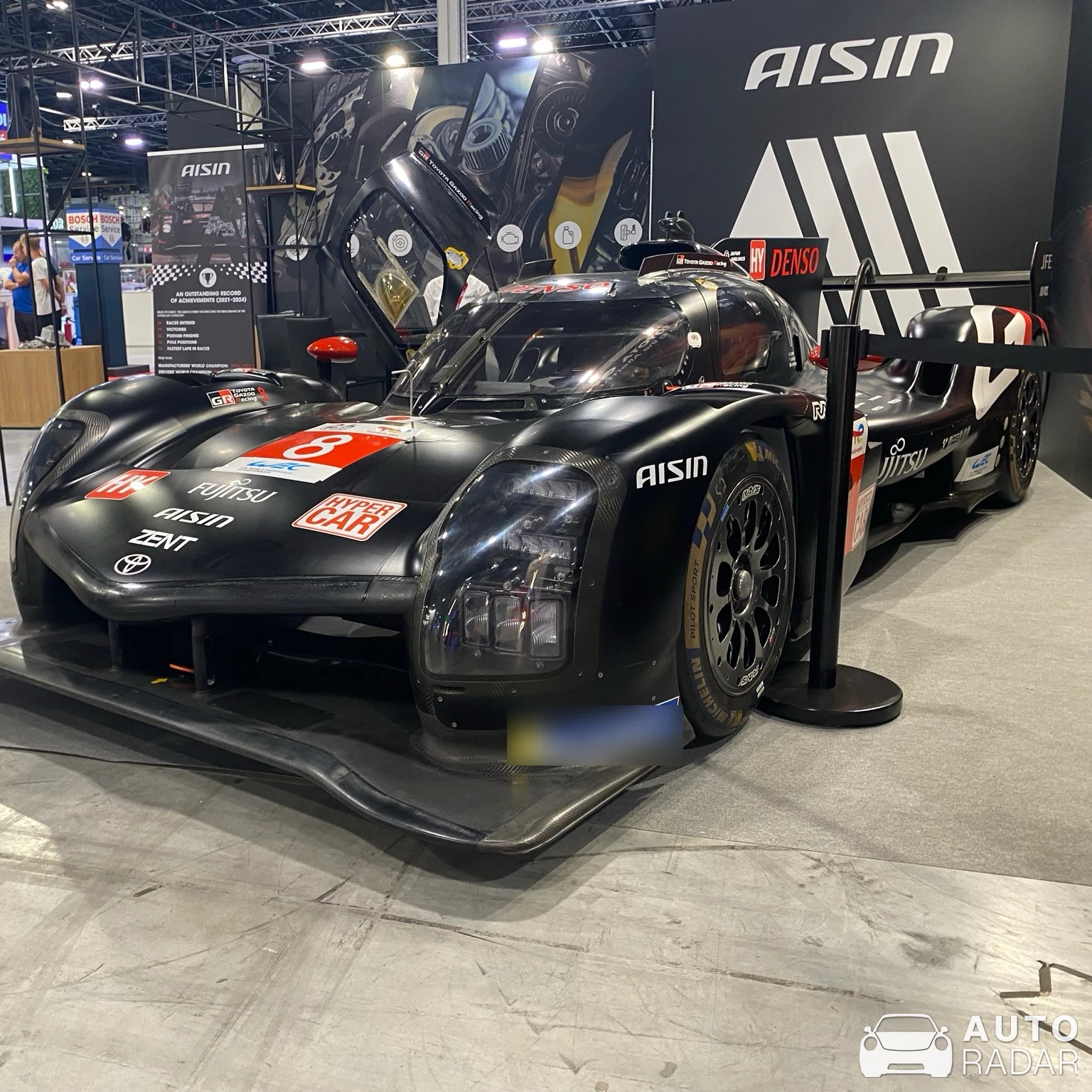 Toyota Gazoo Racing GR010 spotted in Budapest