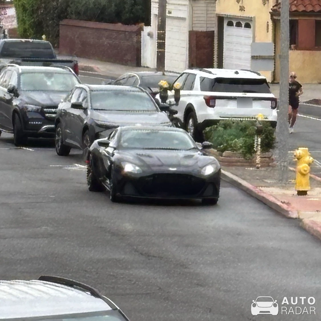 Aston Martin DBS Superleggera spotted in Hermosa Beach, United States