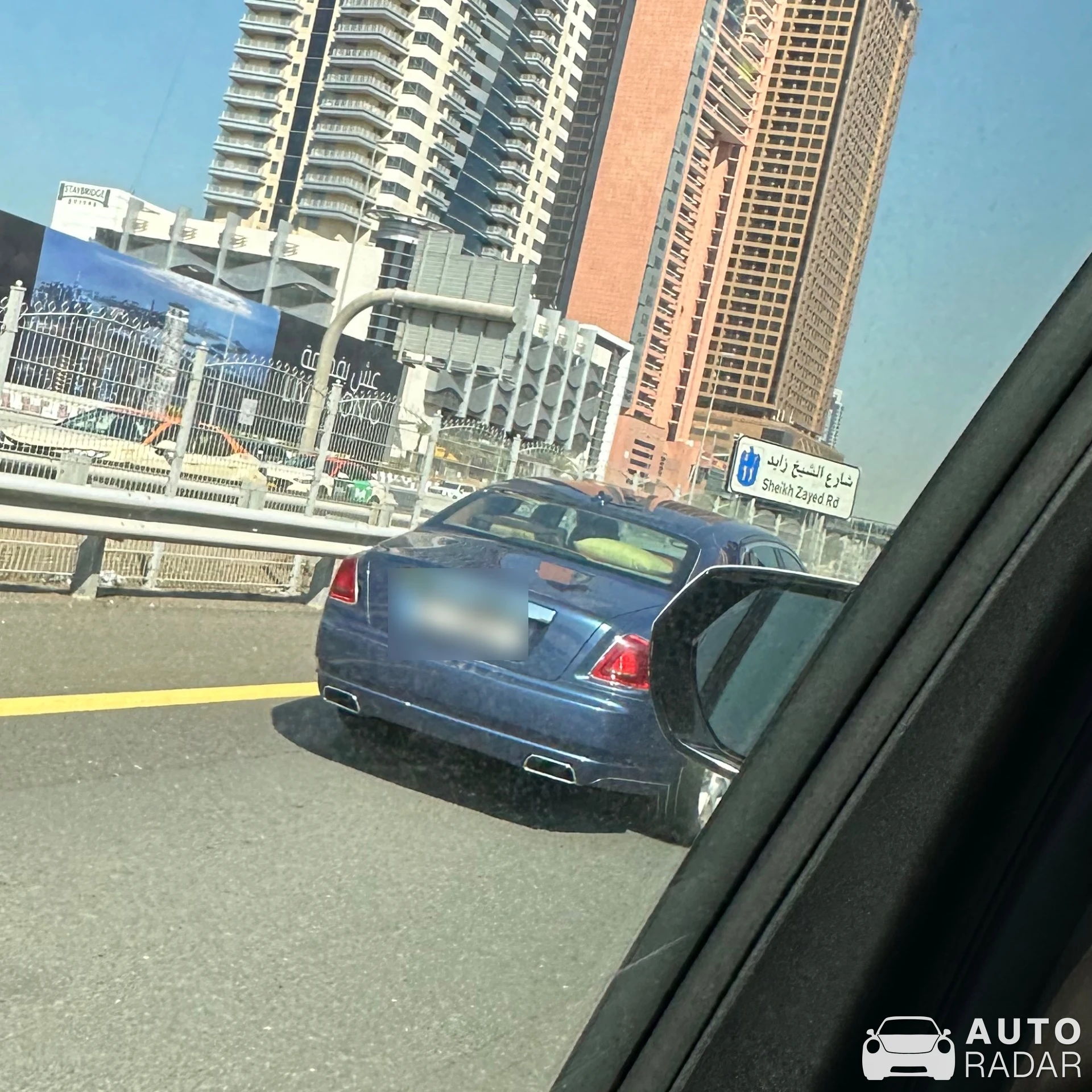 Rolls-Royce Ghost spotted in Dubai, United Arab Emirates
