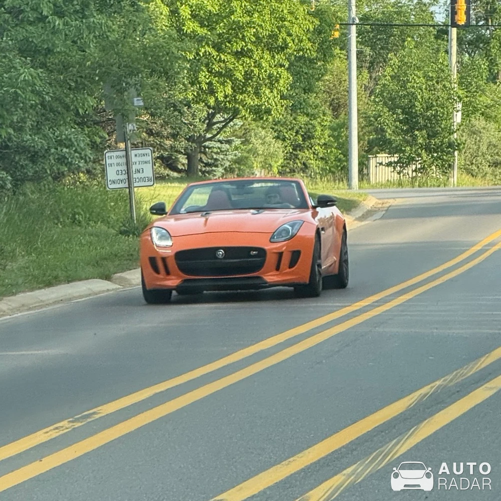 Jaguar F-Type S V8 Convertible spotted in Northville